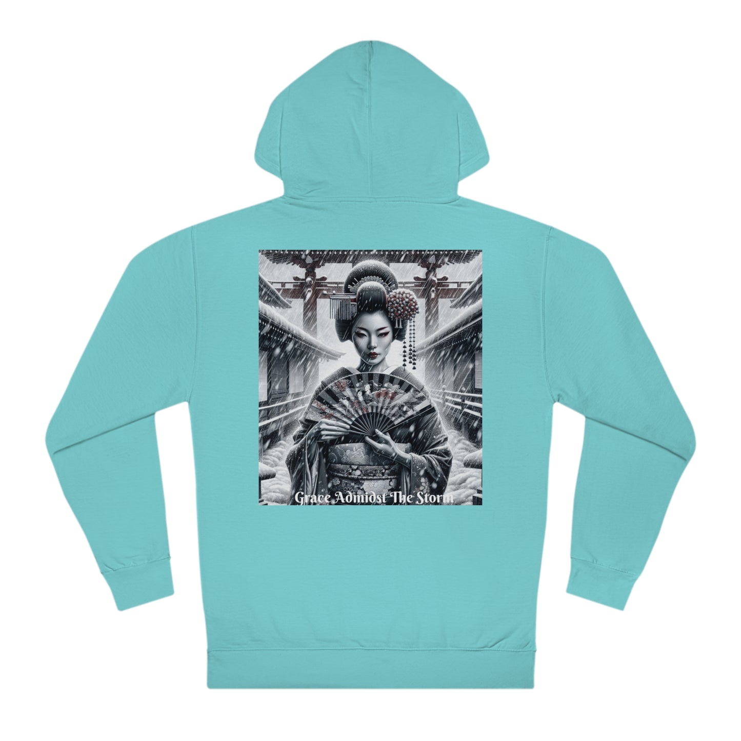 Geisha ~Grace Amidst the Storm ~Embrace Your Inner Calm Hoodie