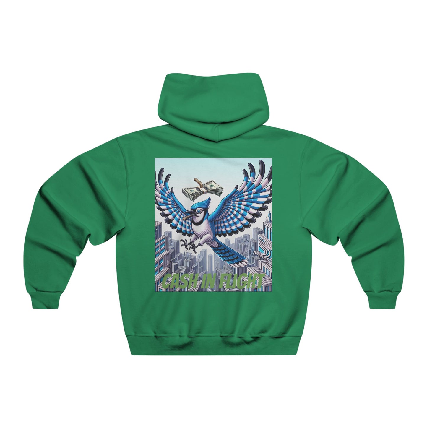 Feathered Funds ~ Cash In Flight Hooded Sweatshirt