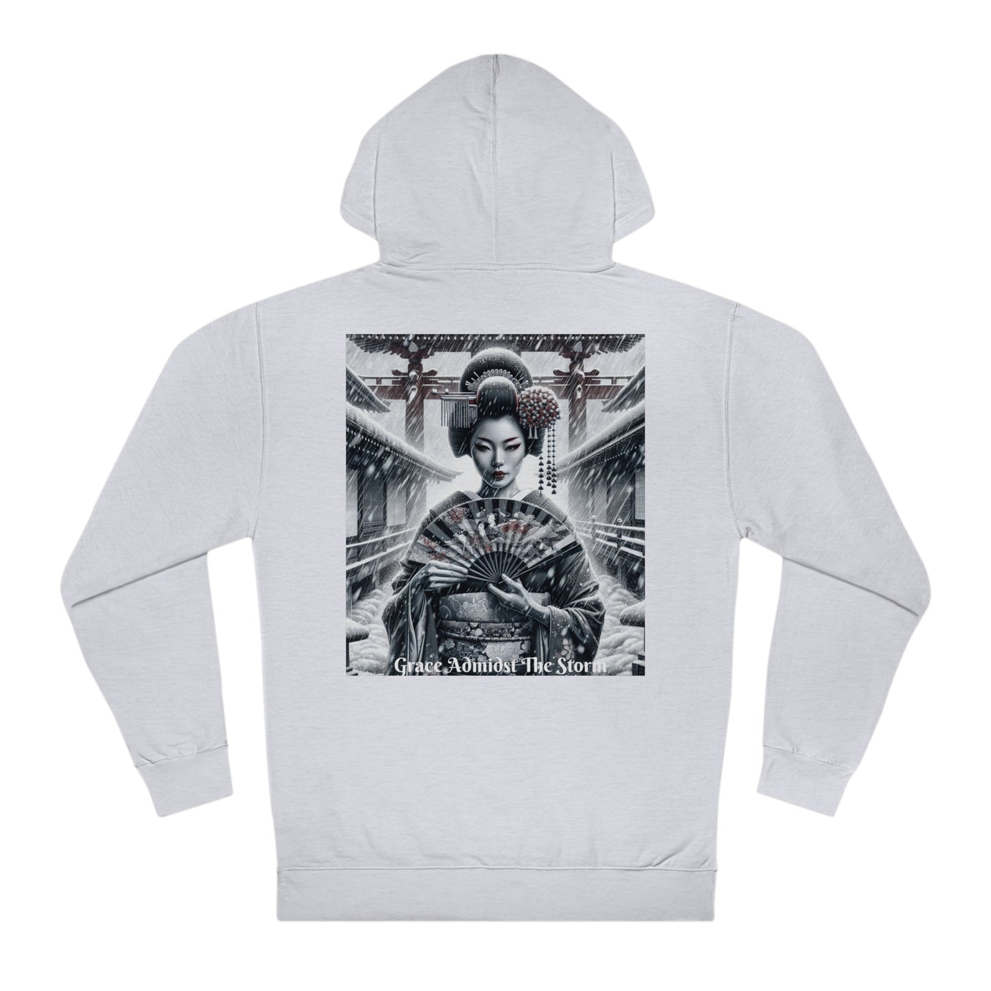 Geisha ~Grace Amidst the Storm ~Embrace Your Inner Calm Hoodie