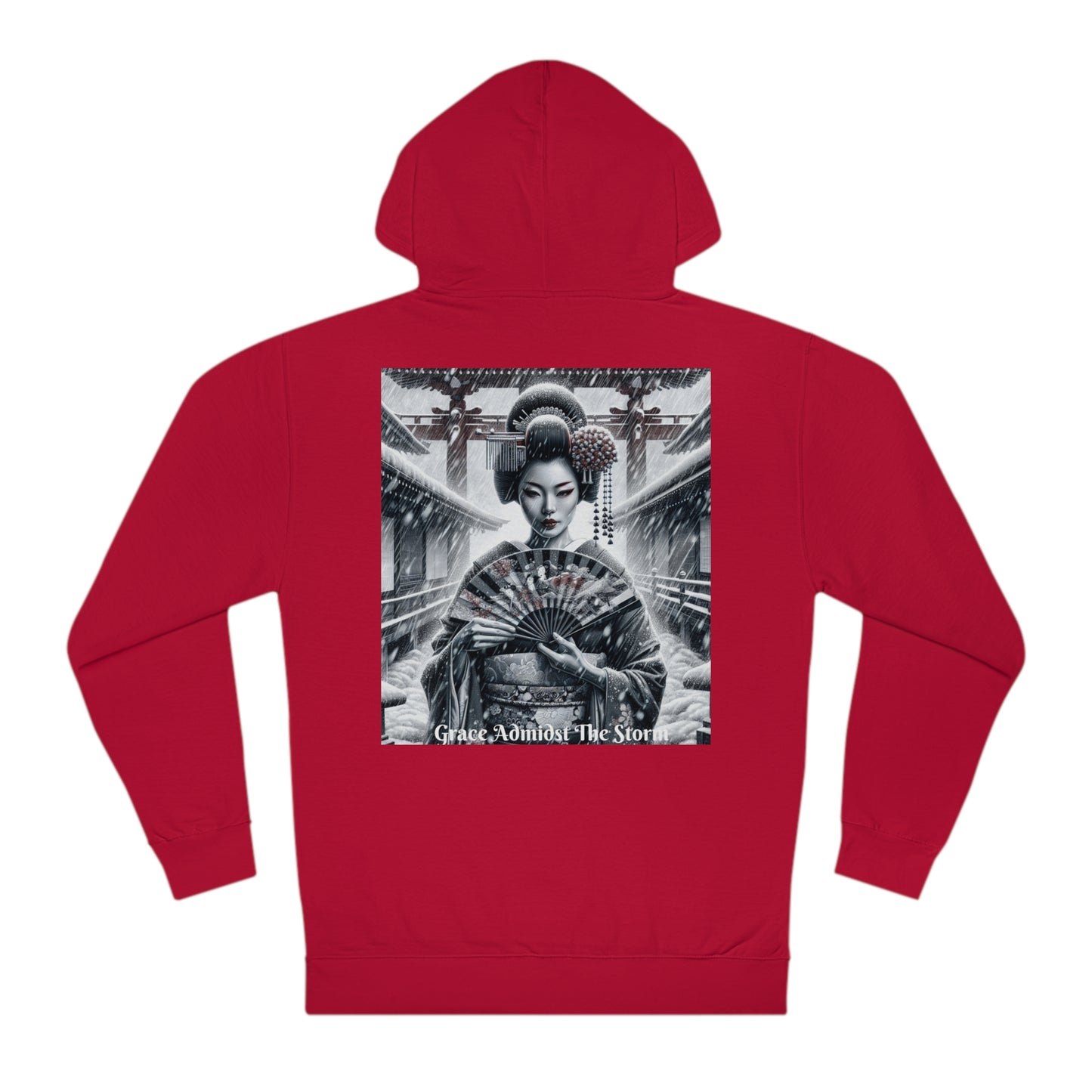 Geisha ~Grace Amidst the Storm ~Embrace Your Inner Calm Hoodie