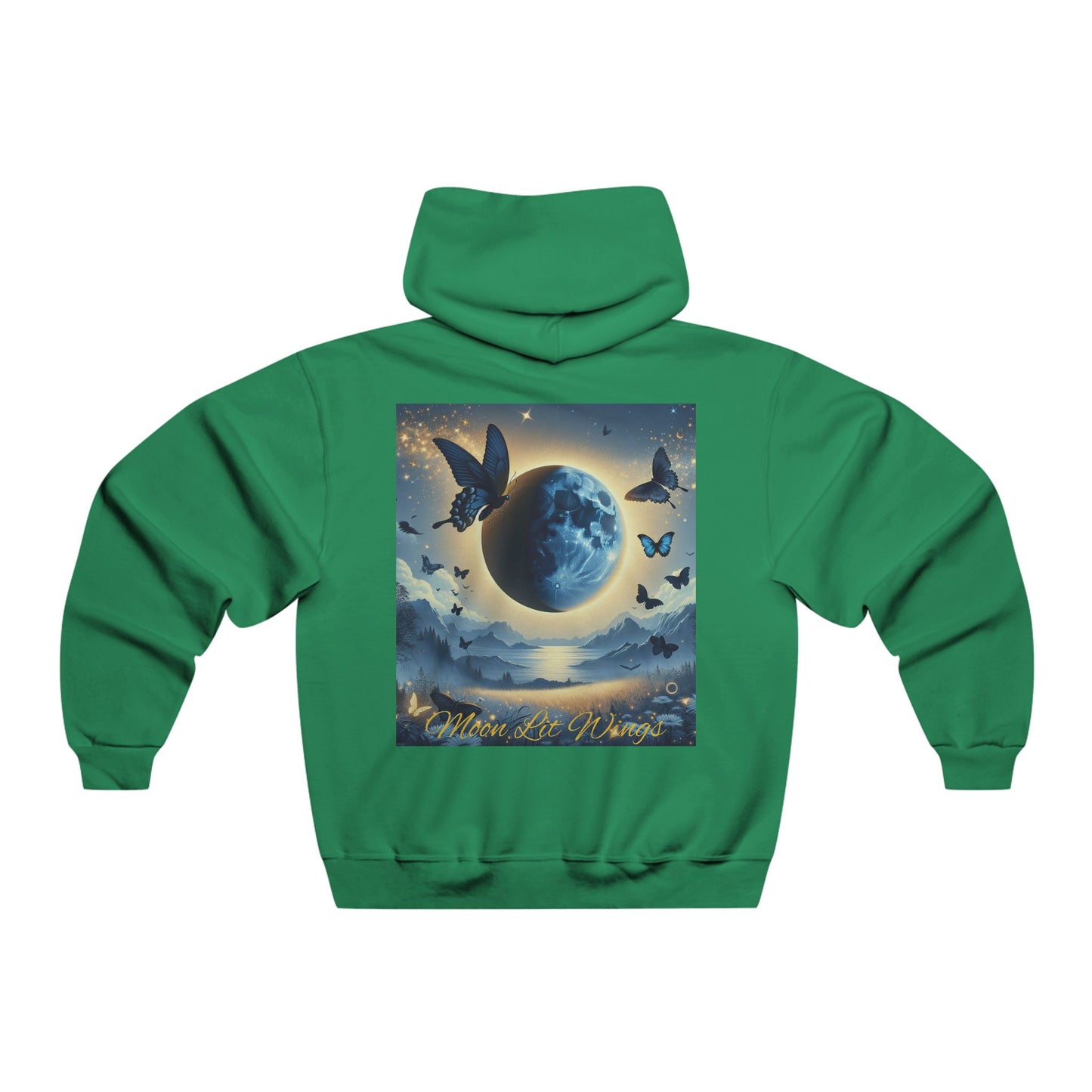 Moonlit Wings ~ Where Poetry Meets The Night ! Hooded Sweatshirt