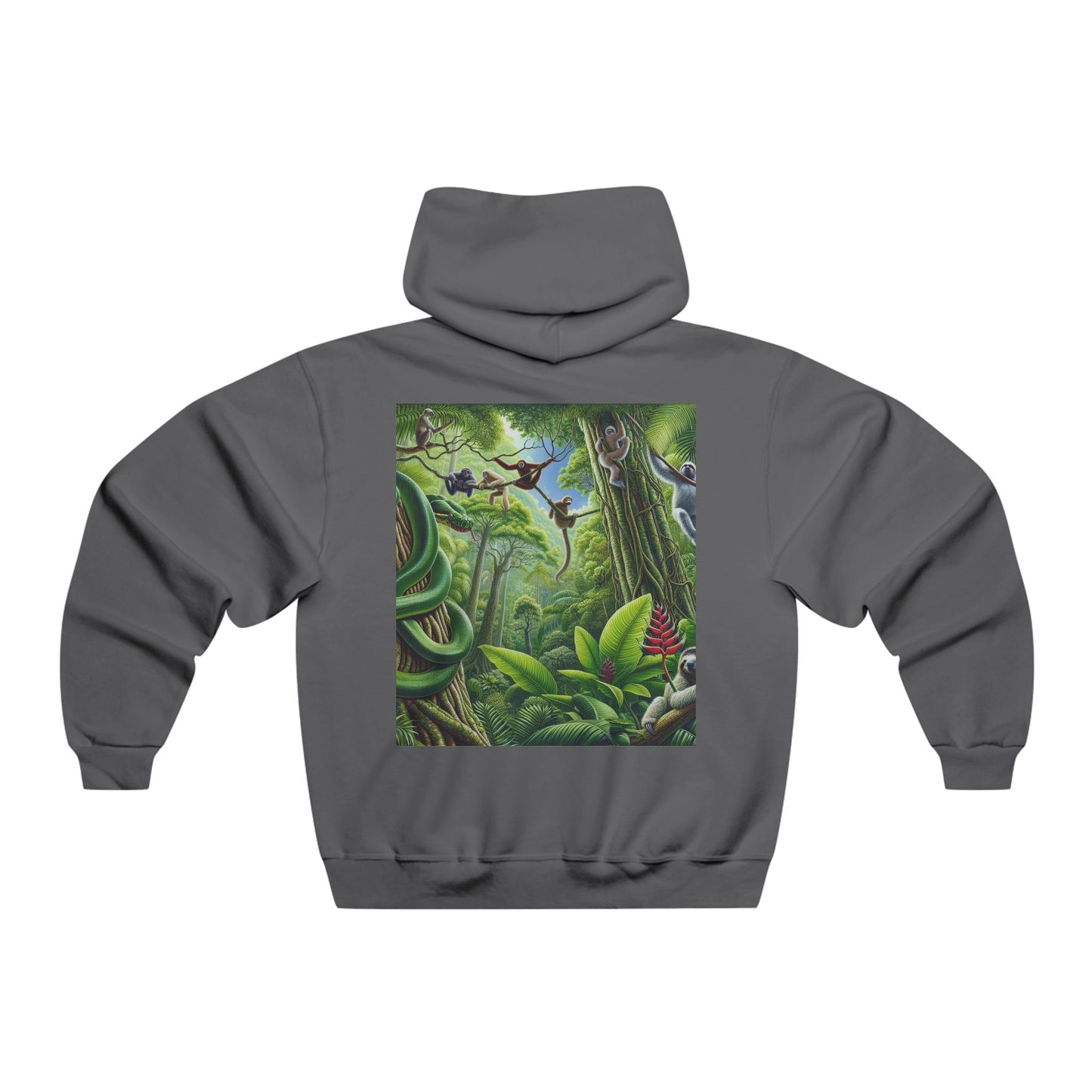 "The jungle is where the wild finds its freedom, and the wild finds its soul."Hooded Sweatshirt