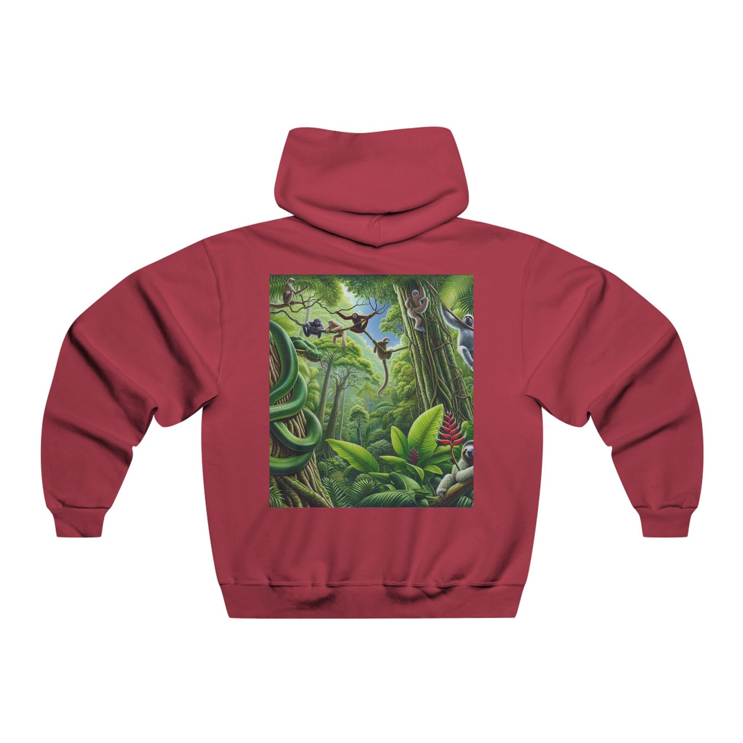 "The jungle is where the wild finds its freedom, and the wild finds its soul."Hooded Sweatshirt