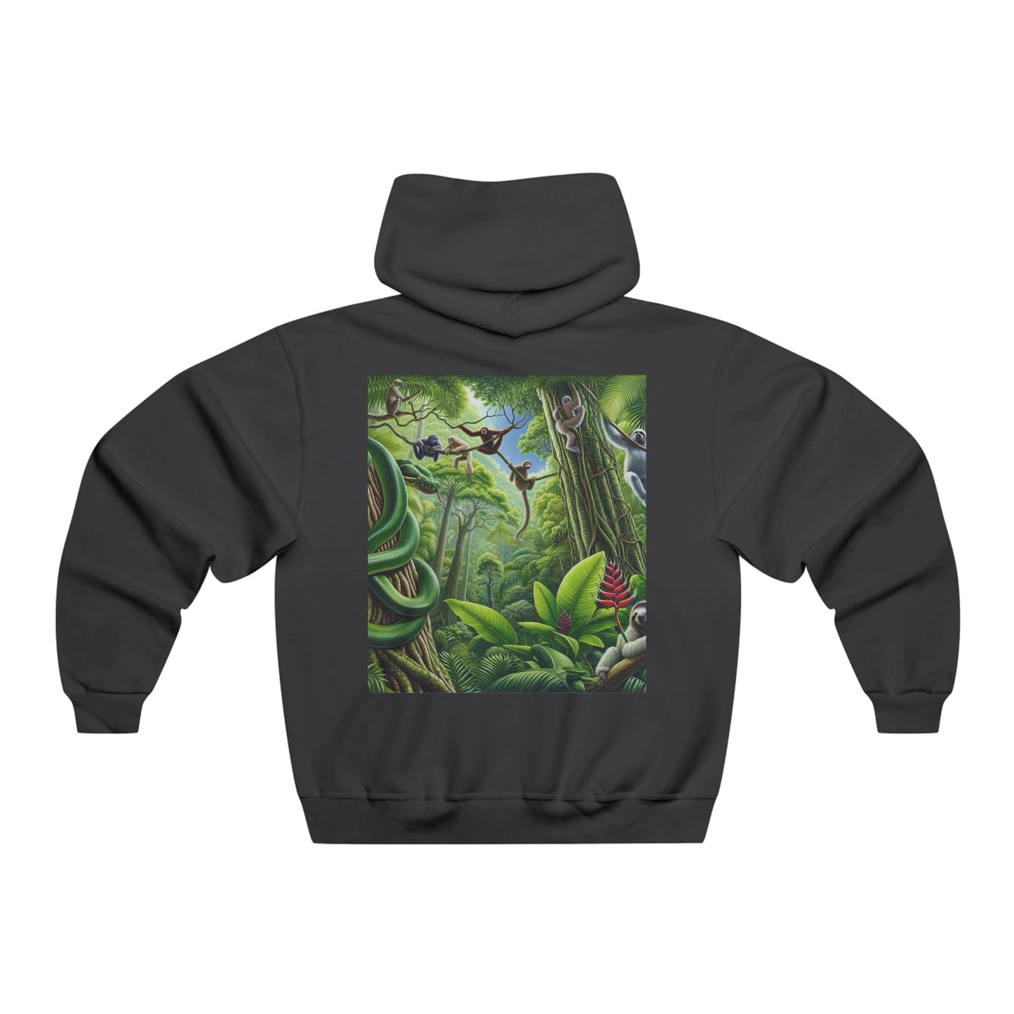 "The jungle is where the wild finds its freedom, and the wild finds its soul."Hooded Sweatshirt