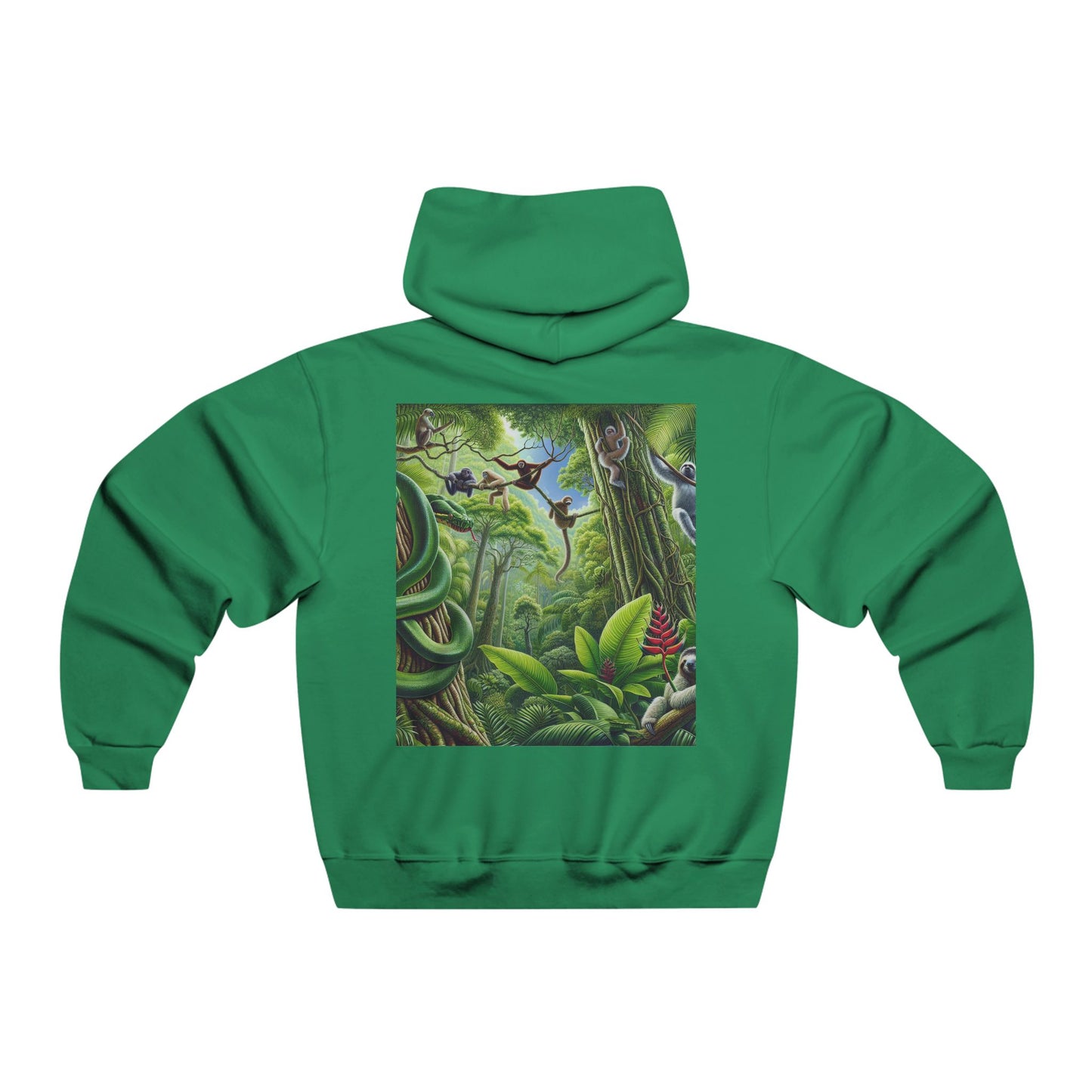 "The jungle is where the wild finds its freedom, and the wild finds its soul."Hooded Sweatshirt