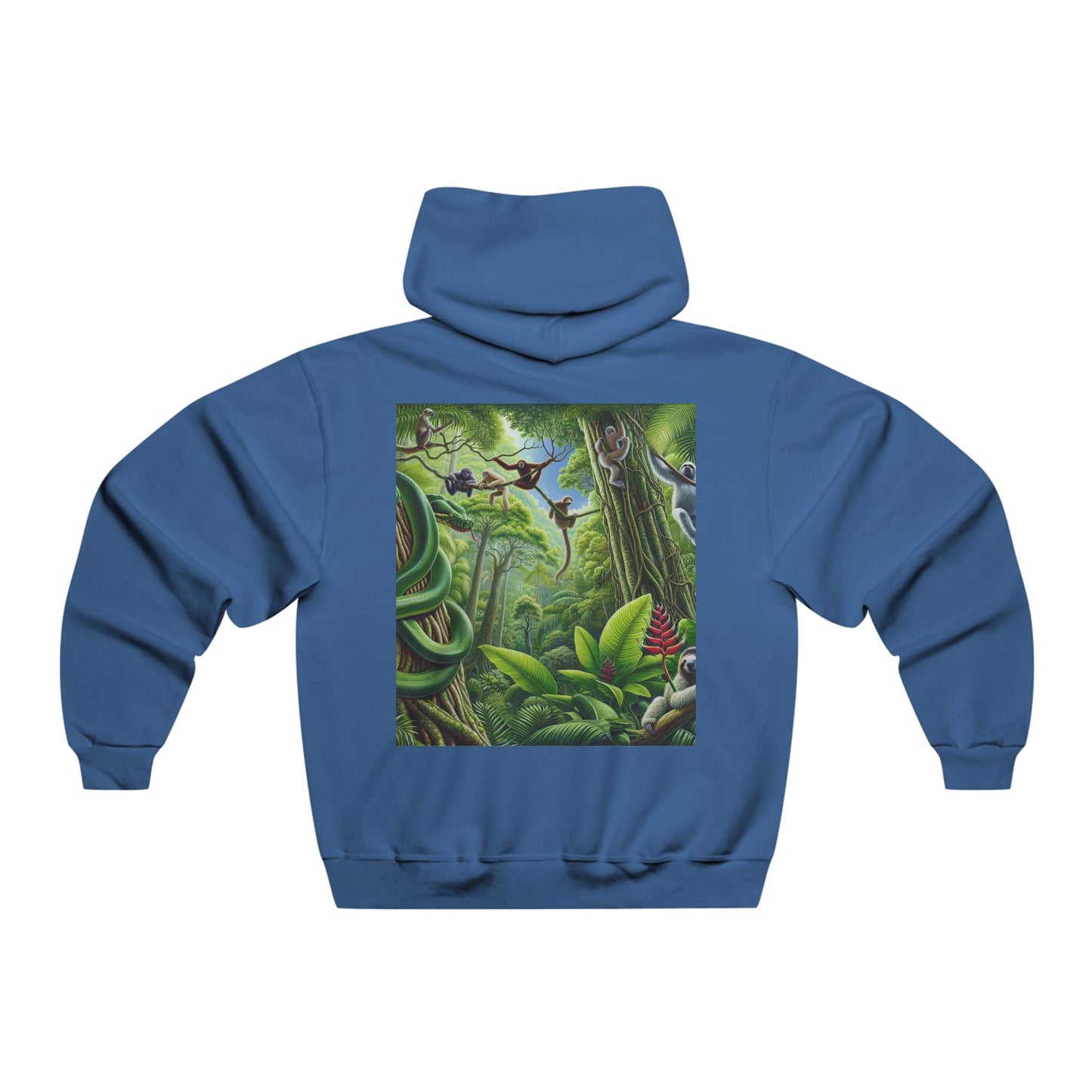 "The jungle is where the wild finds its freedom, and the wild finds its soul."Hooded Sweatshirt