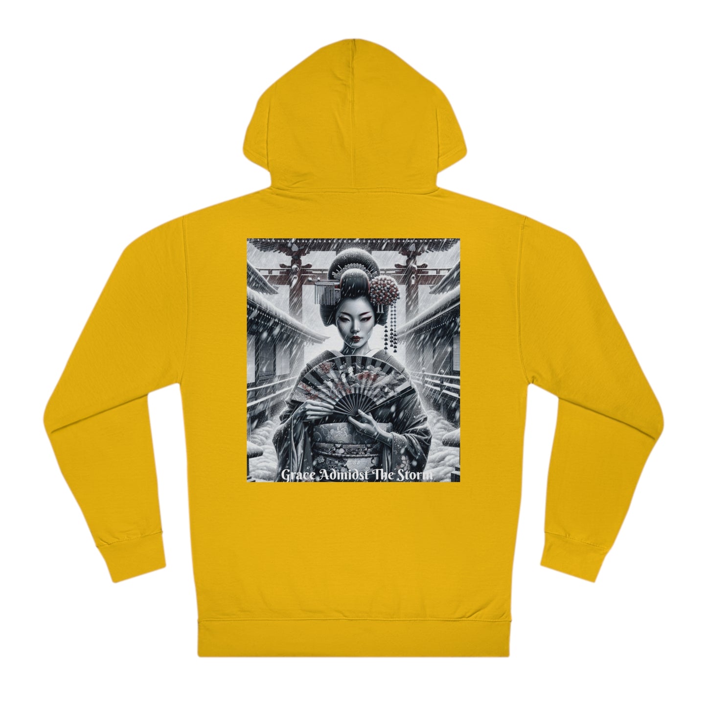 Geisha ~Grace Amidst the Storm ~Embrace Your Inner Calm Hoodie