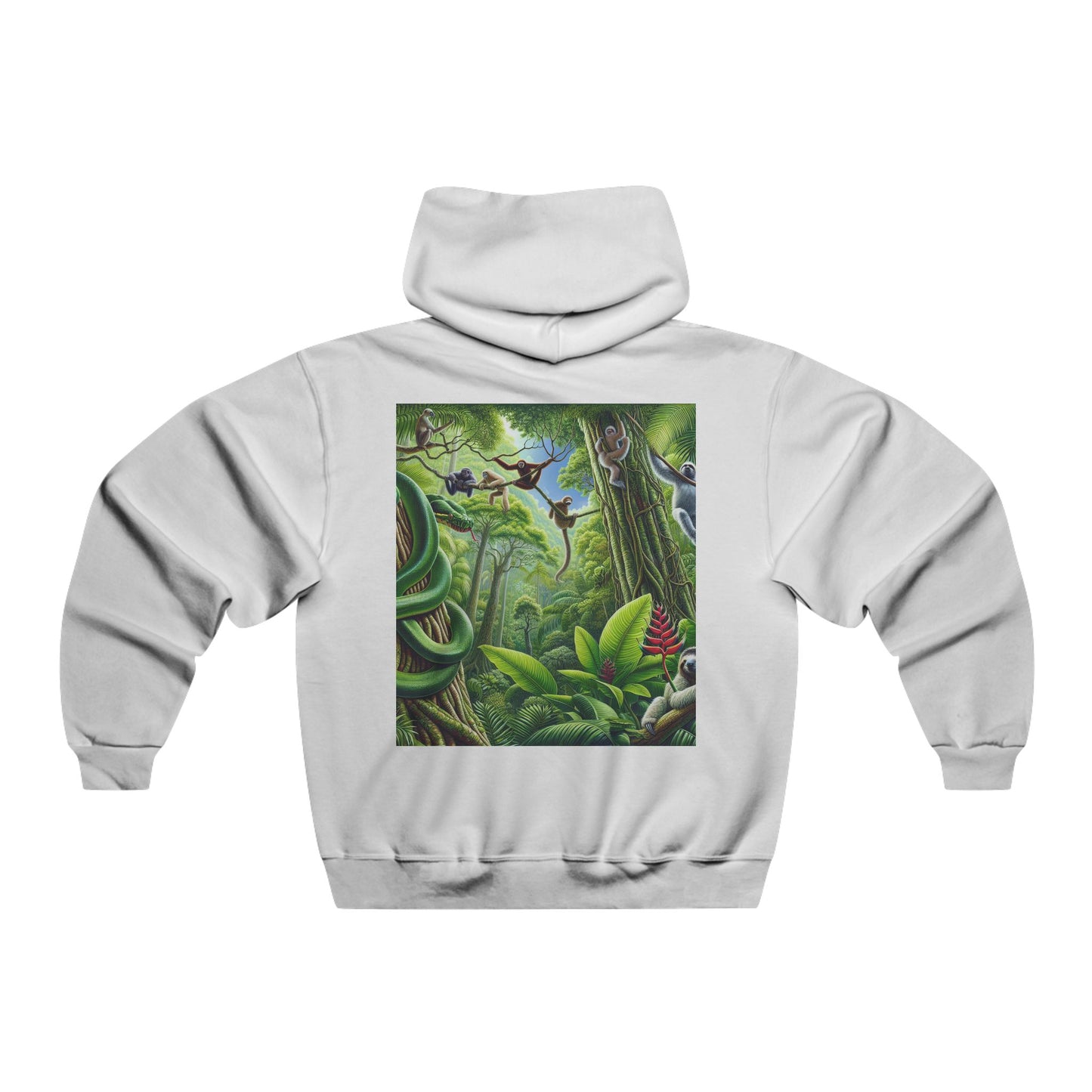 "The jungle is where the wild finds its freedom, and the wild finds its soul."Hooded Sweatshirt