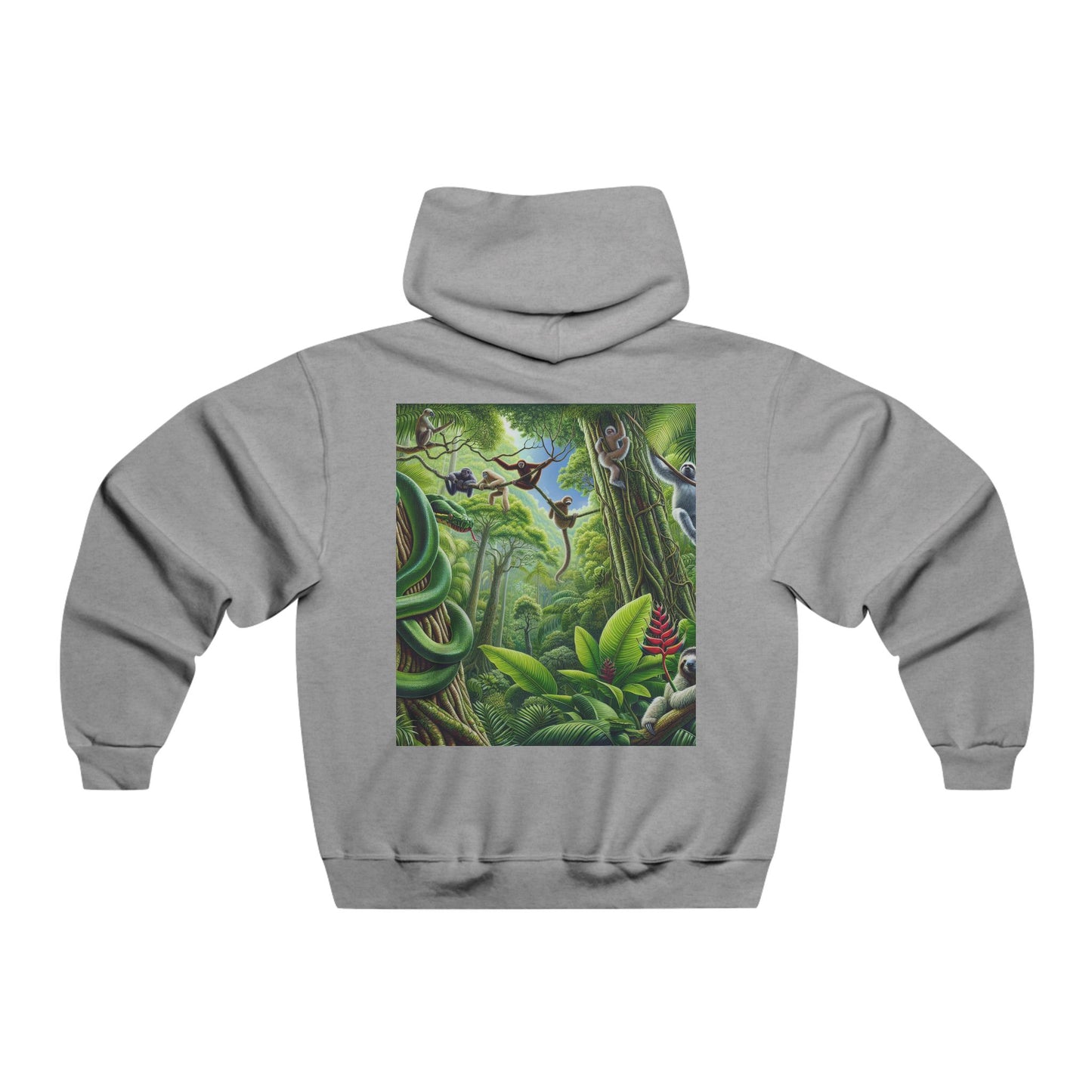 "The jungle is where the wild finds its freedom, and the wild finds its soul."Hooded Sweatshirt