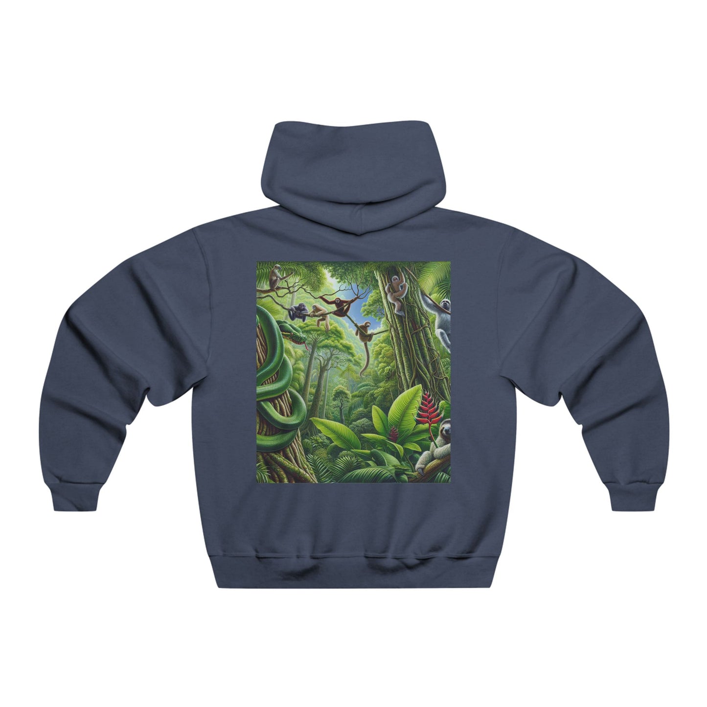 "The jungle is where the wild finds its freedom, and the wild finds its soul."Hooded Sweatshirt