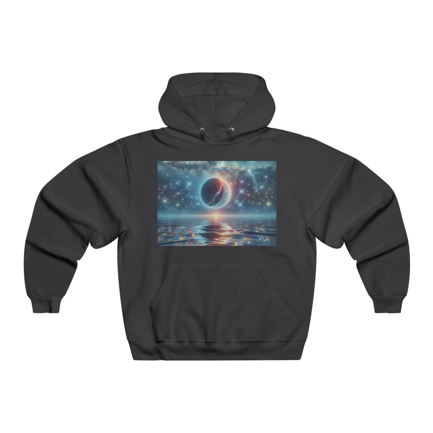 Prismatic Night  Hooded Sweatshirt
