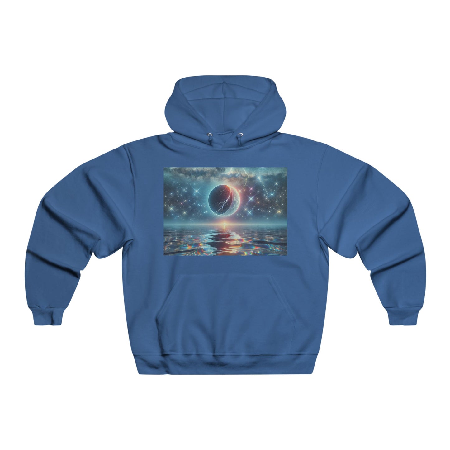 Prismatic Night  Hooded Sweatshirt