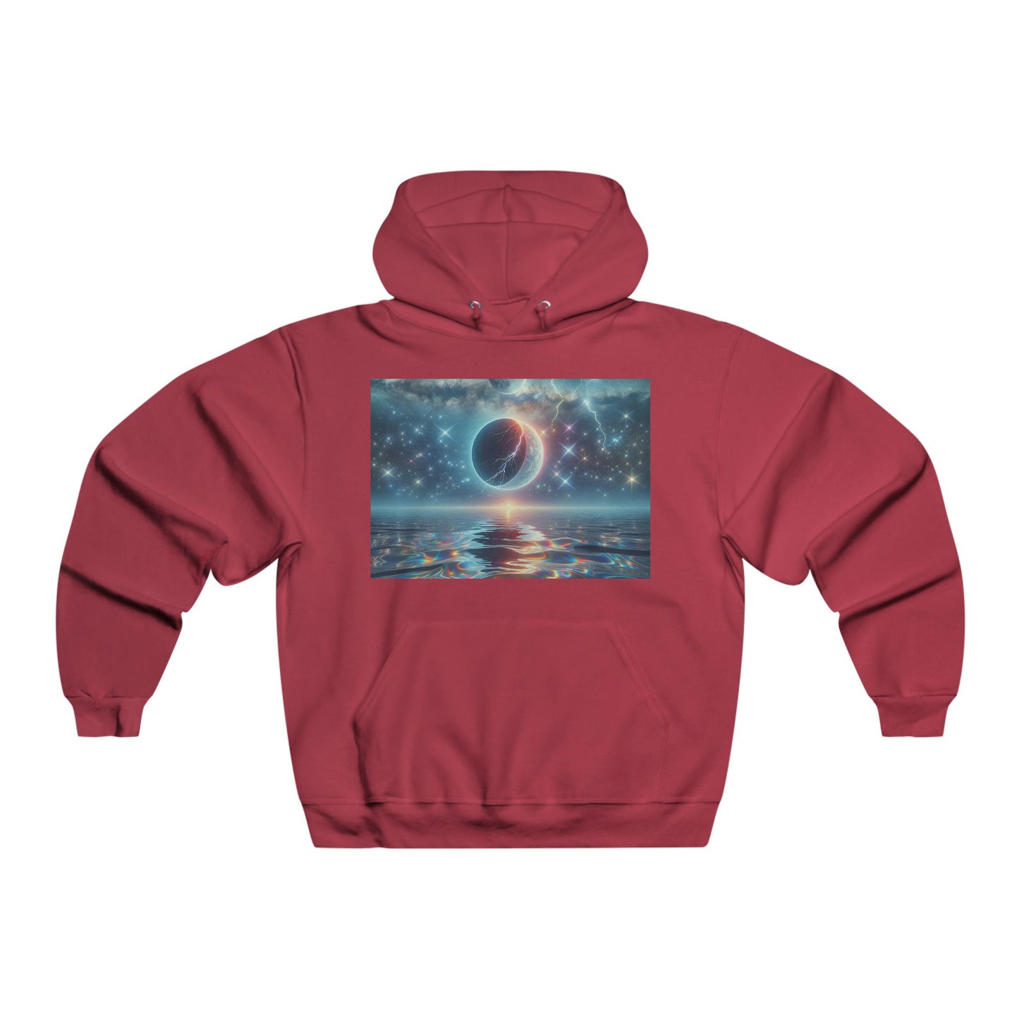 Prismatic Night  Hooded Sweatshirt