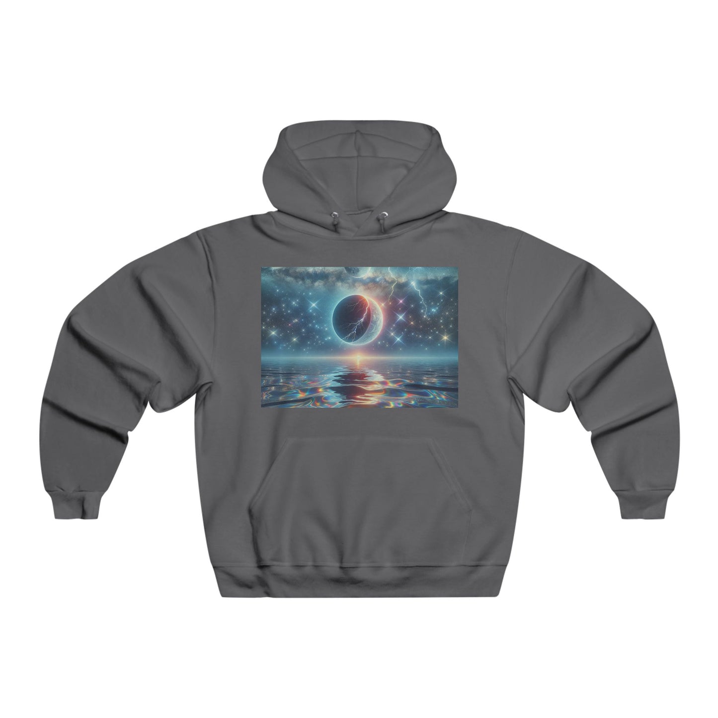 Prismatic Night  Hooded Sweatshirt
