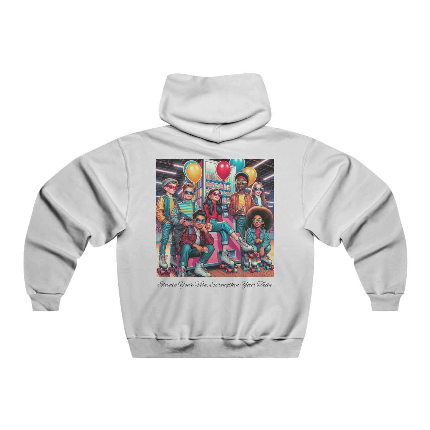 Elevate Your Vibe Strengthen Your Tribe  Hooded Sweatshirt