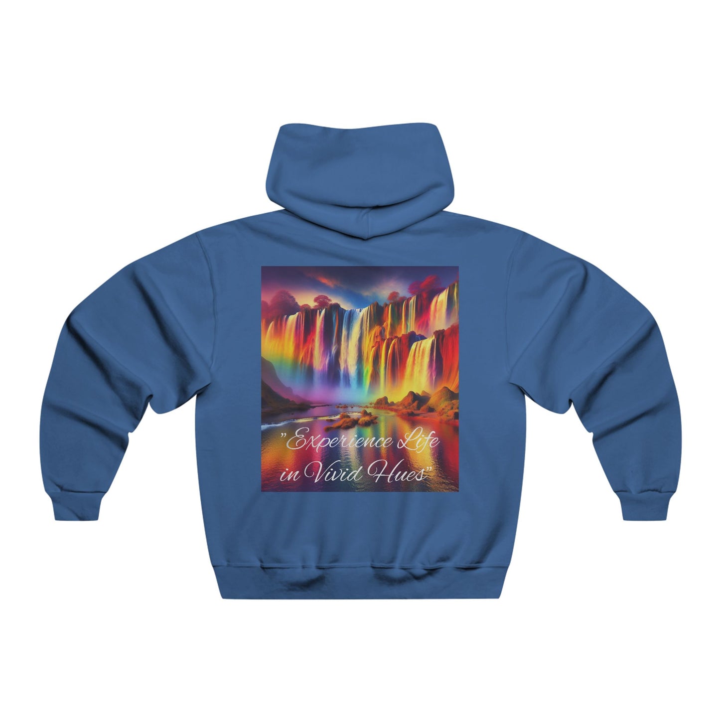 Experience Life in Vivid Hues Hooded Sweatshirt