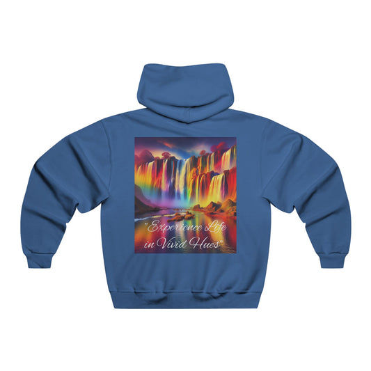 Experience Life in Vivid Hues Hooded Sweatshirt