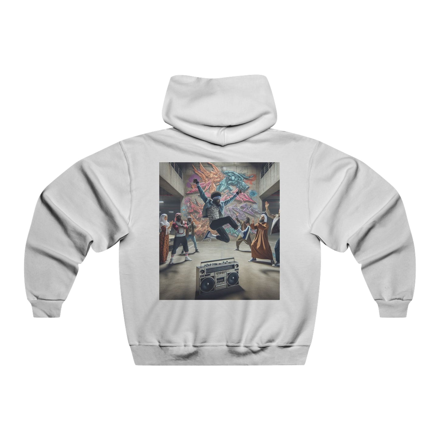 One Beat, One Heart: Dance Together, Shine Together. Collective Harmony Hooded Sweatshirt