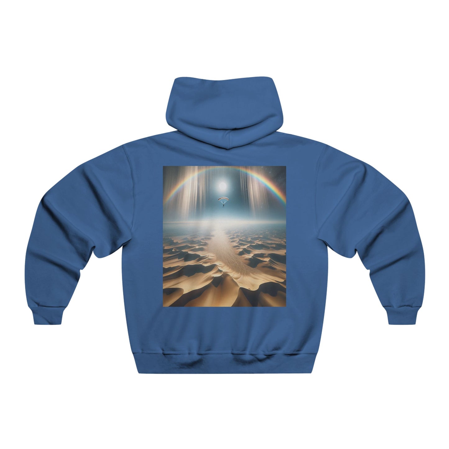 "The future is a canvas; paint it with the colors of your dreams." Hooded Sweatshirt