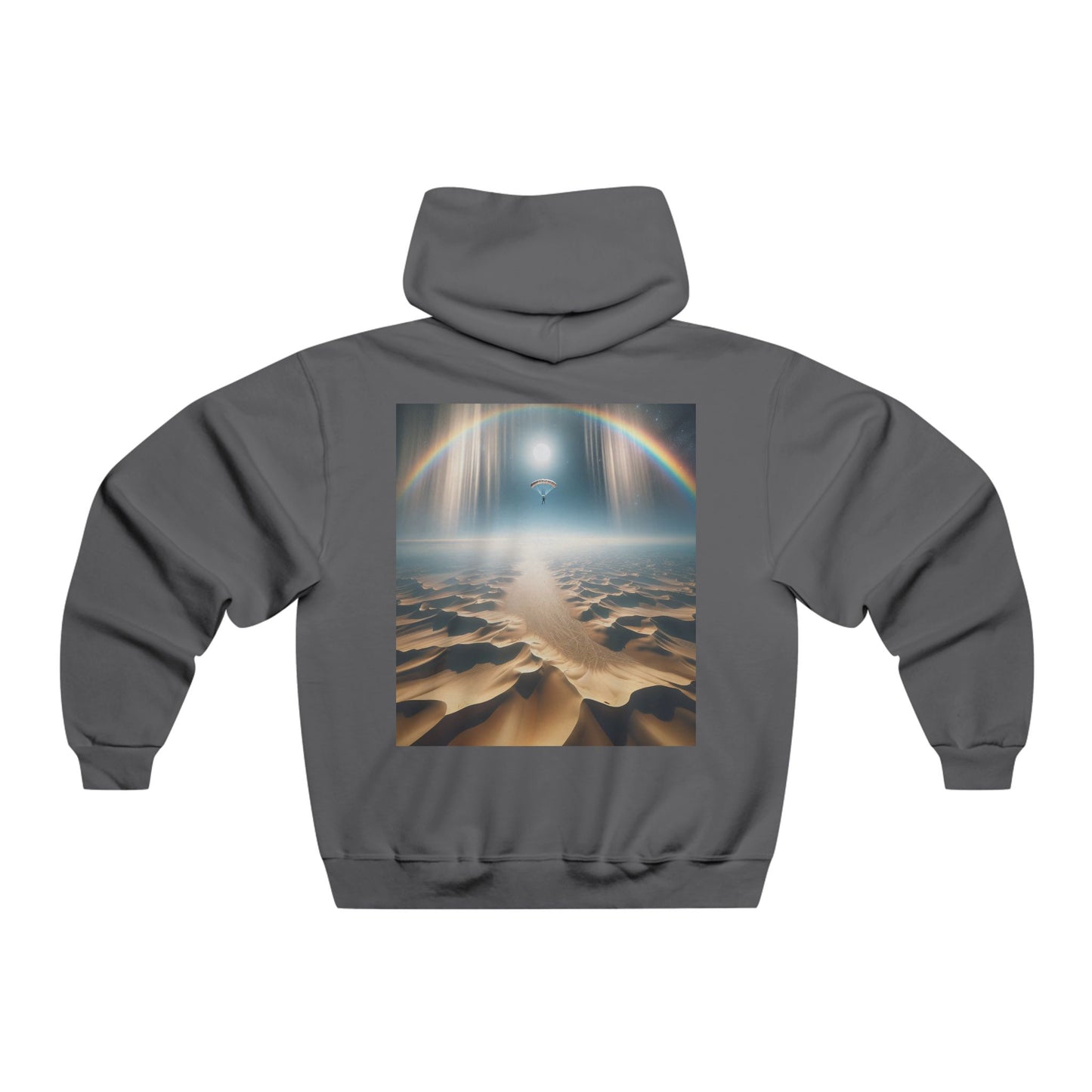 "The future is a canvas; paint it with the colors of your dreams." Hooded Sweatshirt