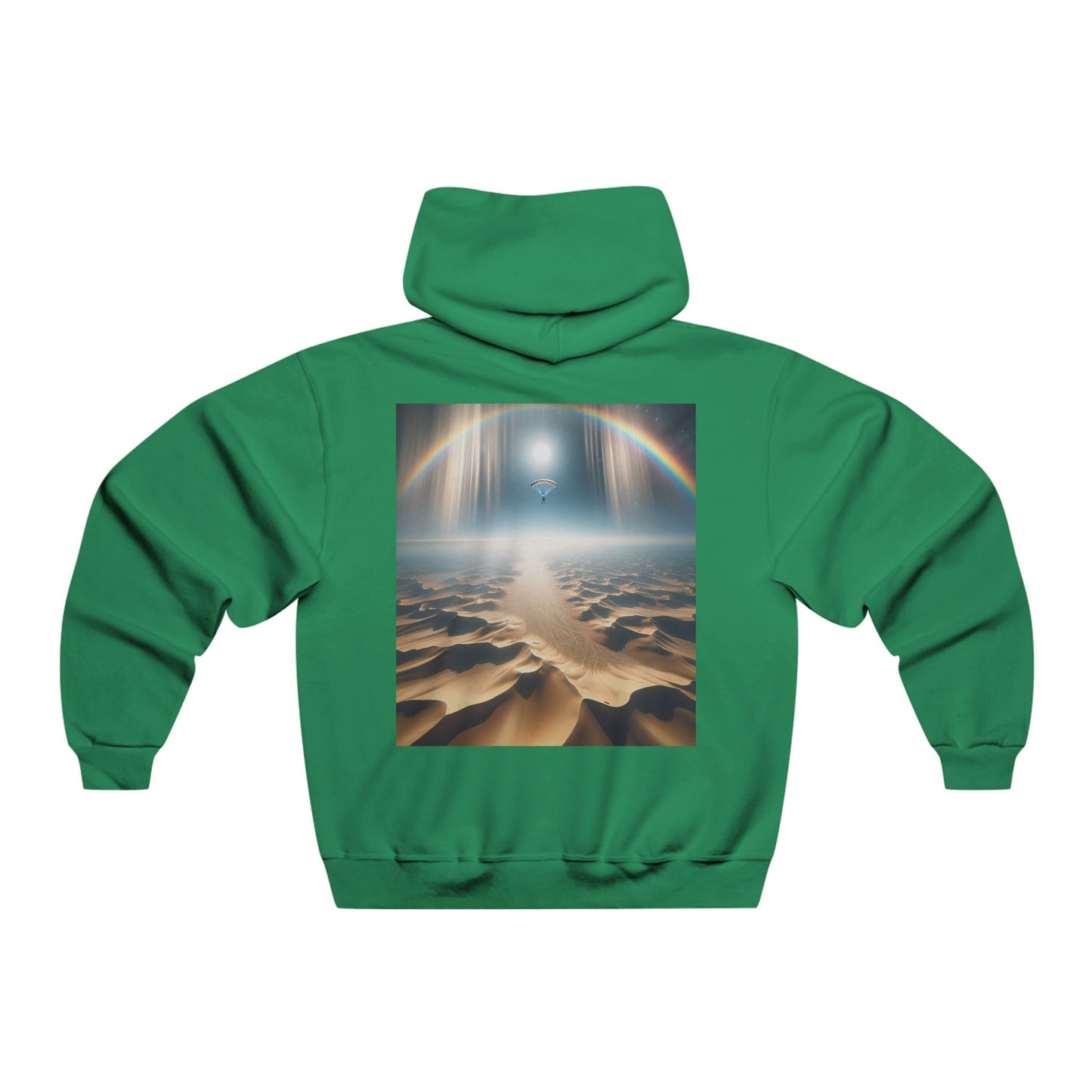 "The future is a canvas; paint it with the colors of your dreams." Hooded Sweatshirt