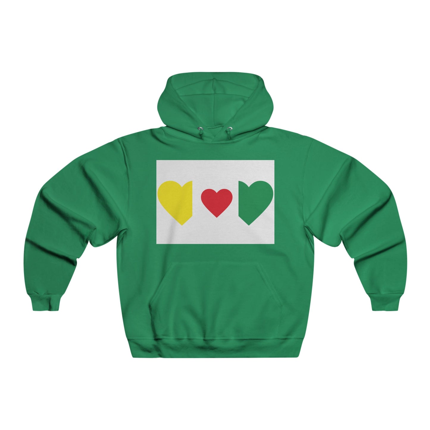 Experience Life in Vivid Hues Hooded Sweatshirt