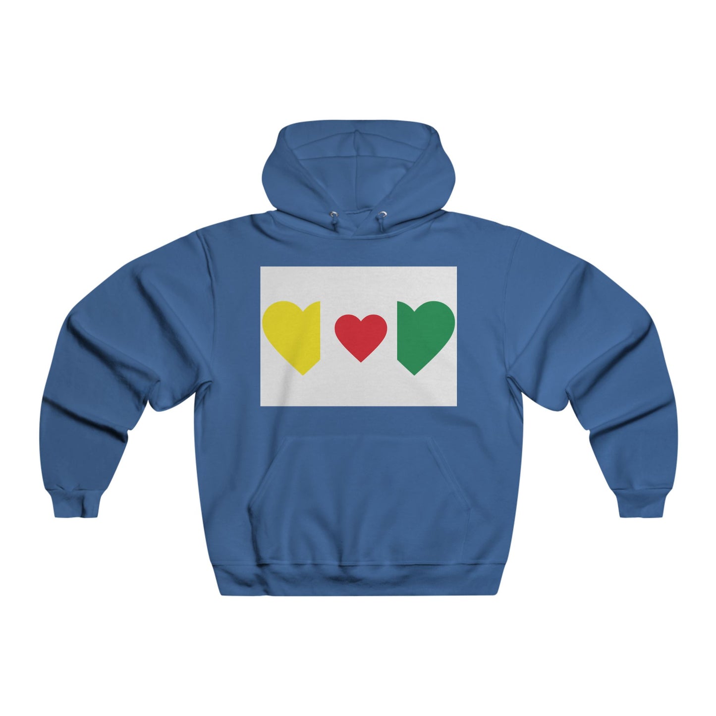 Experience Life in Vivid Hues Hooded Sweatshirt
