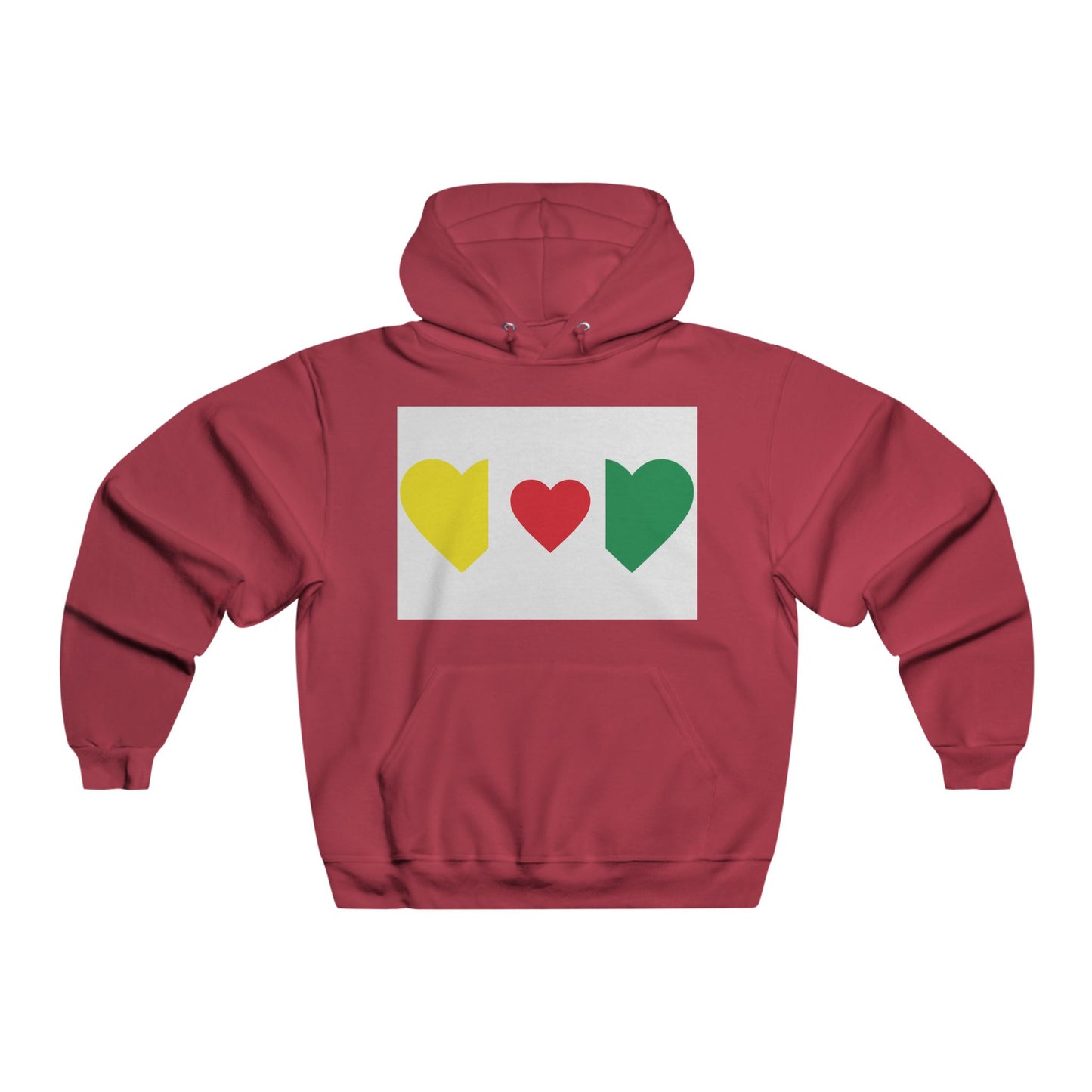 Experience Life in Vivid Hues Hooded Sweatshirt