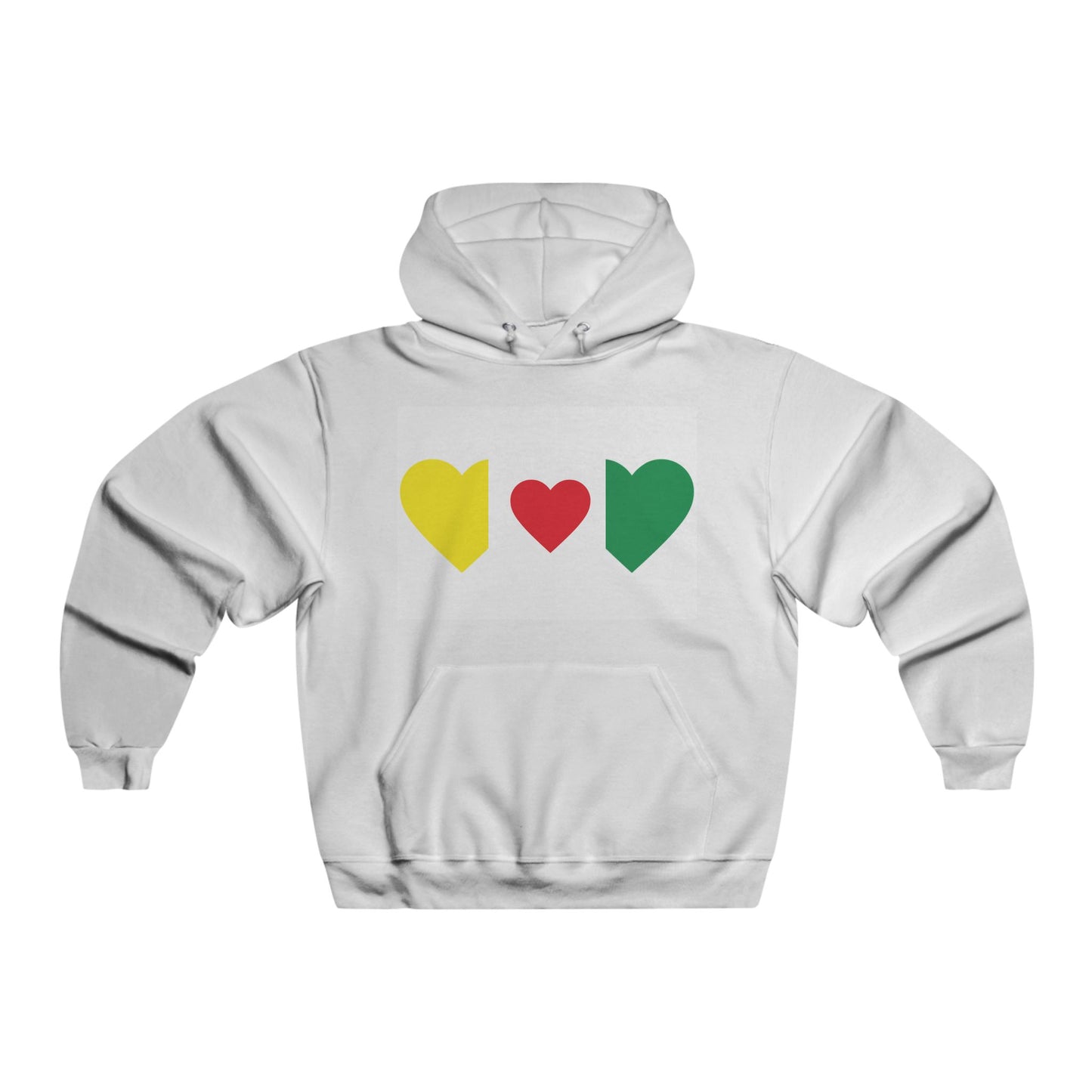 Experience Life in Vivid Hues Hooded Sweatshirt