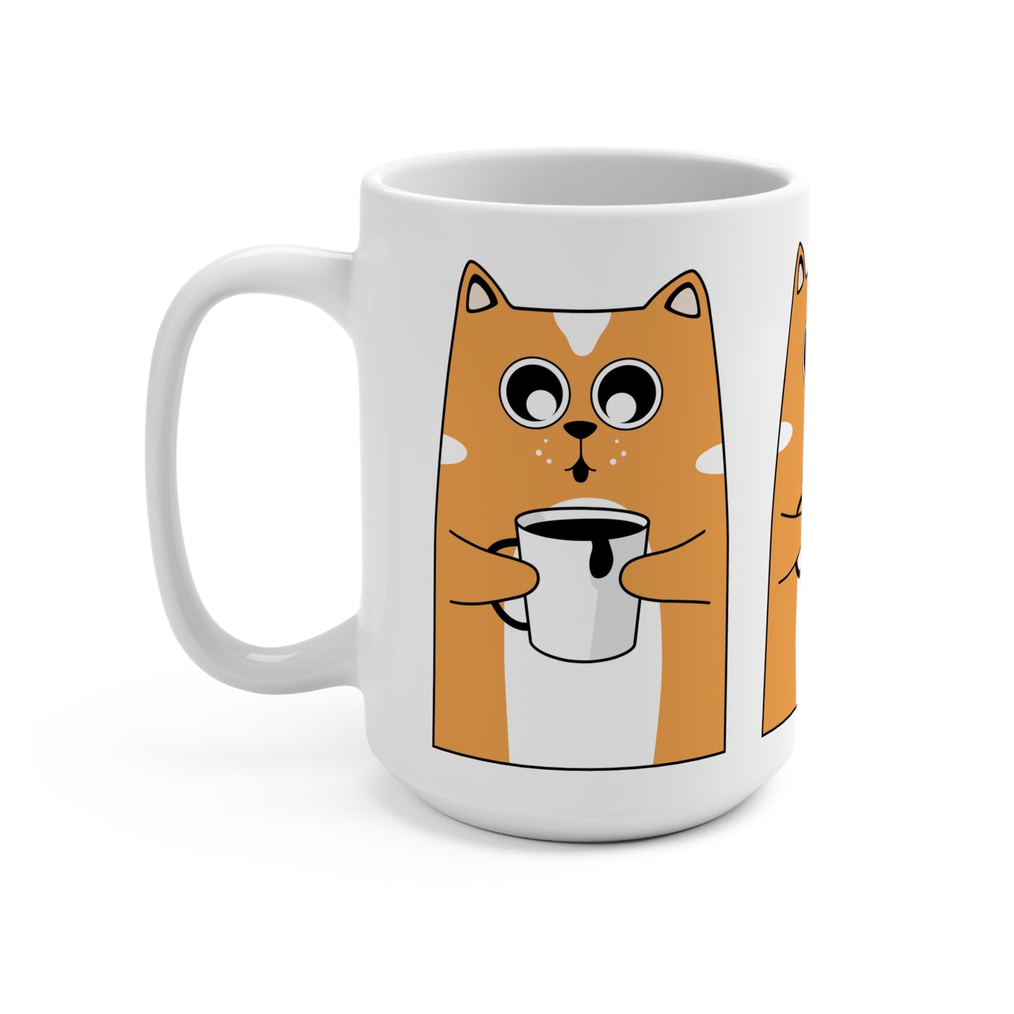 Meow Coffee Mug 15oz