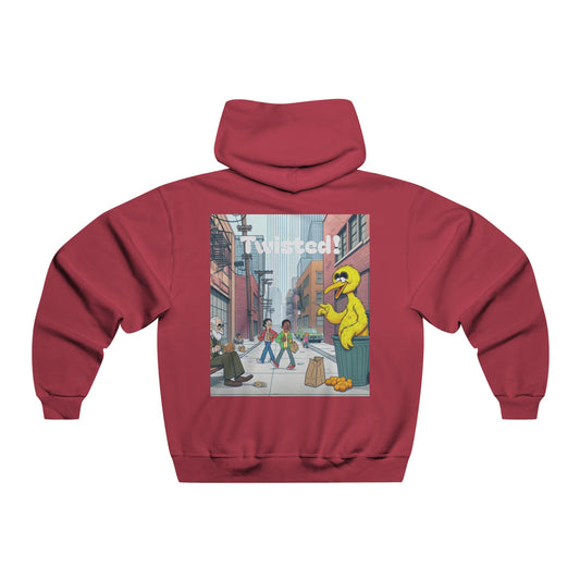 Twisted Hooded Sweatshirt