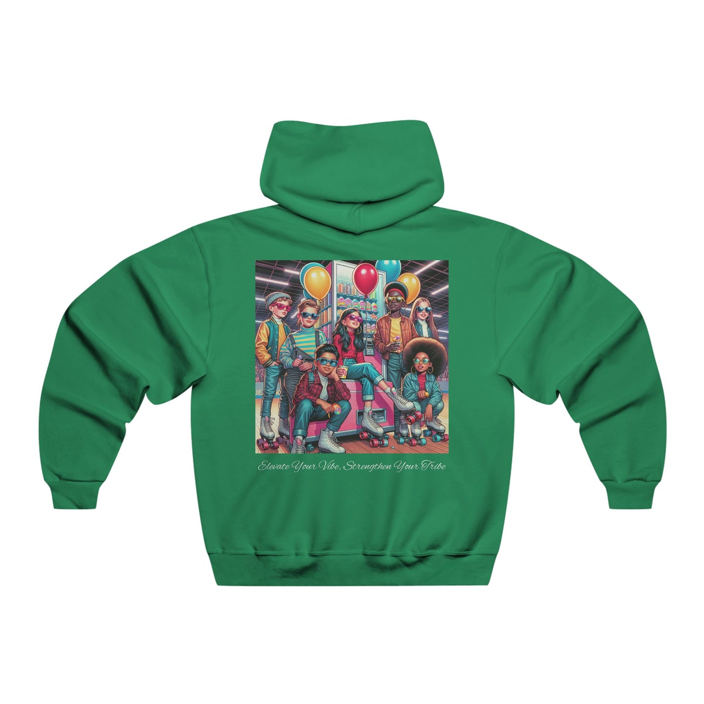 Elevate Your Vibe Strengthen Your Tribe  Hooded Sweatshirt