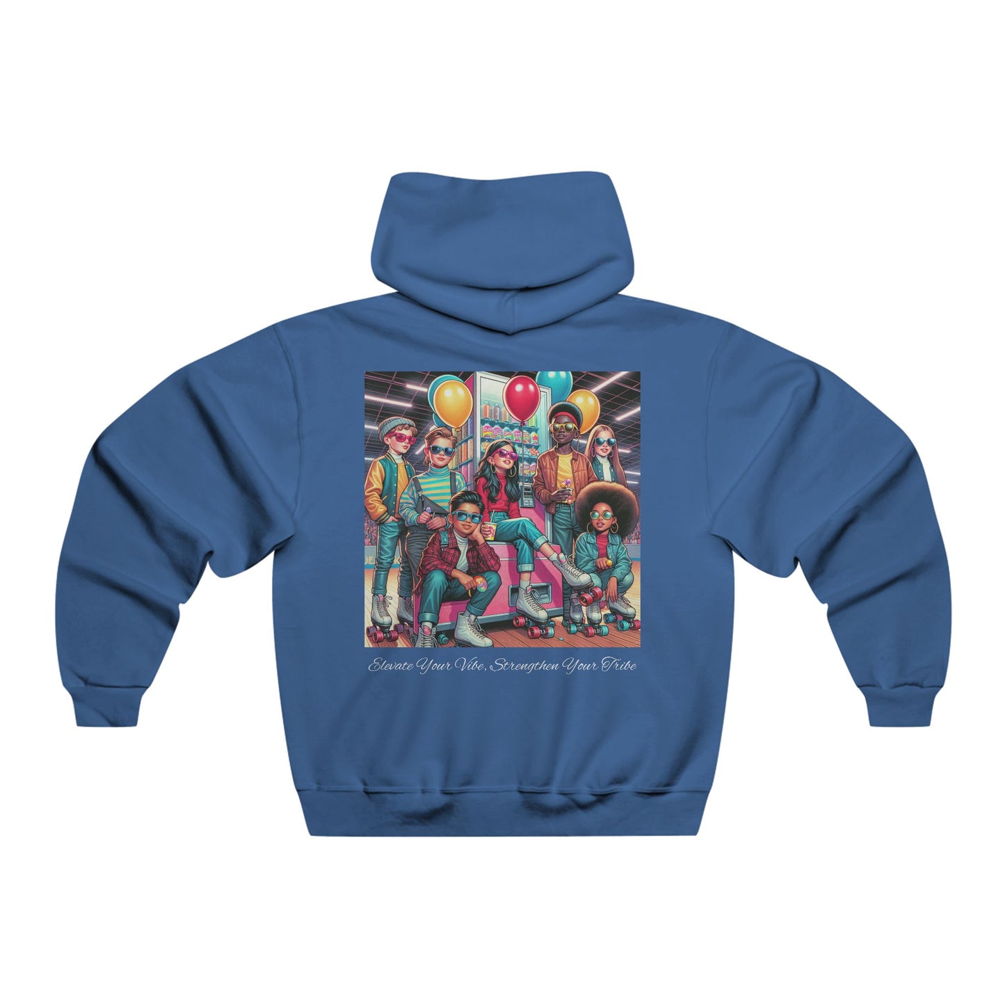 Elevate Your Vibe Strengthen Your Tribe  Hooded Sweatshirt