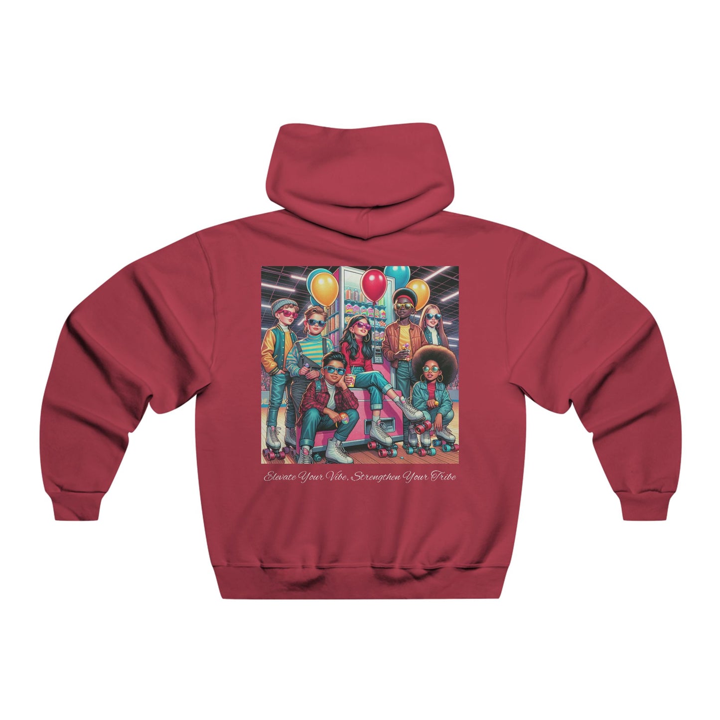 Elevate Your Vibe Strengthen Your Tribe  Hooded Sweatshirt