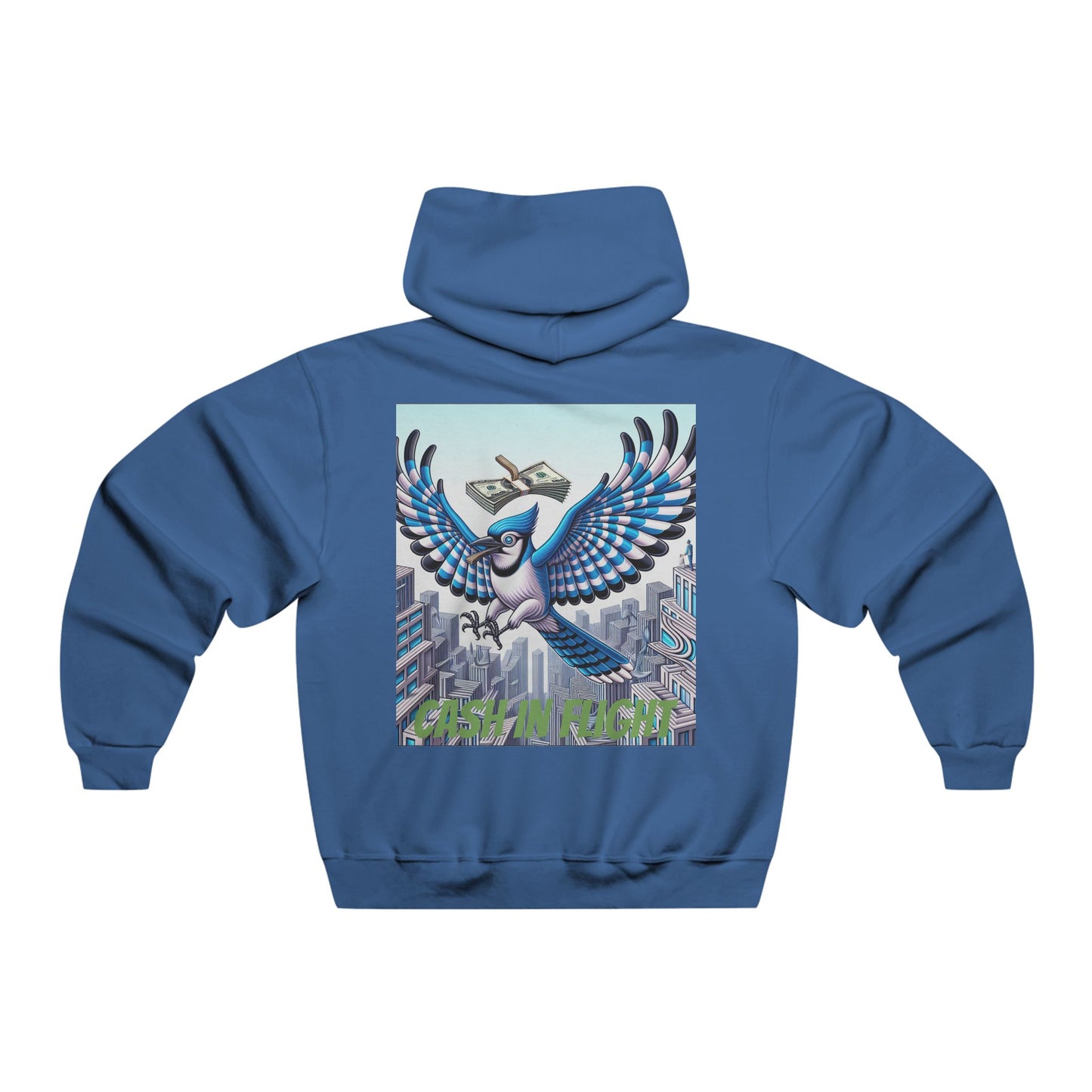 Feathered Funds ~ Cash In Flight Hooded Sweatshirt