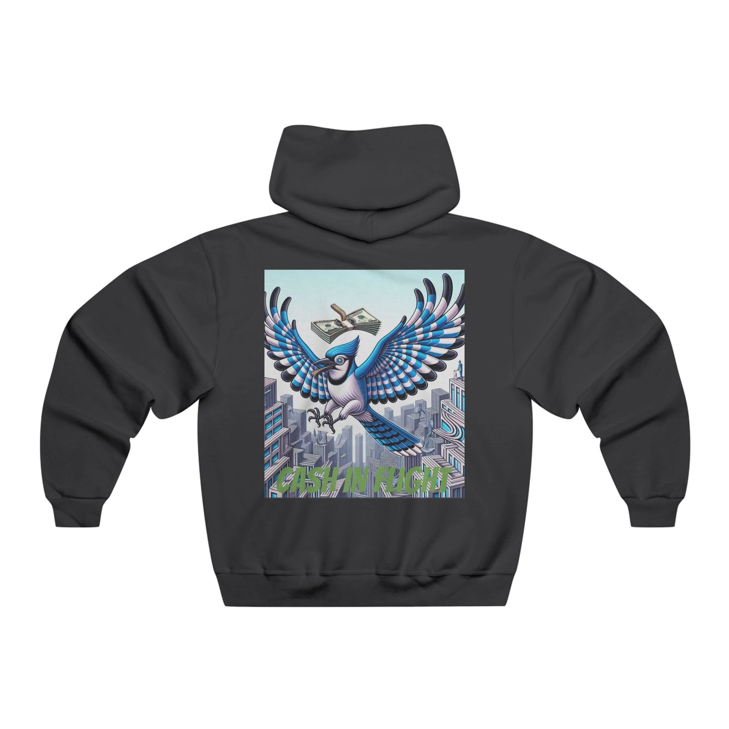 Feathered Funds ~ Cash In Flight Hooded Sweatshirt