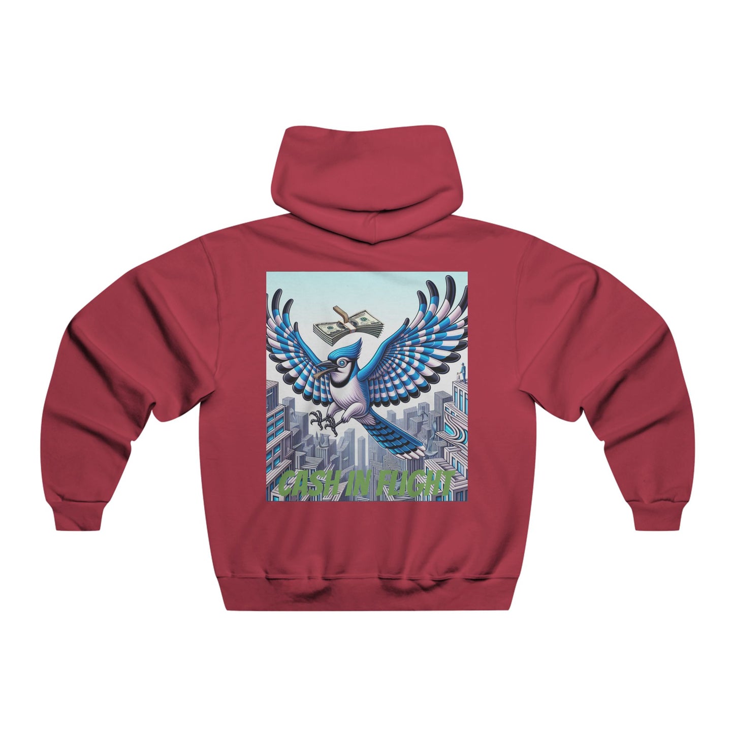 Feathered Funds ~ Cash In Flight Hooded Sweatshirt