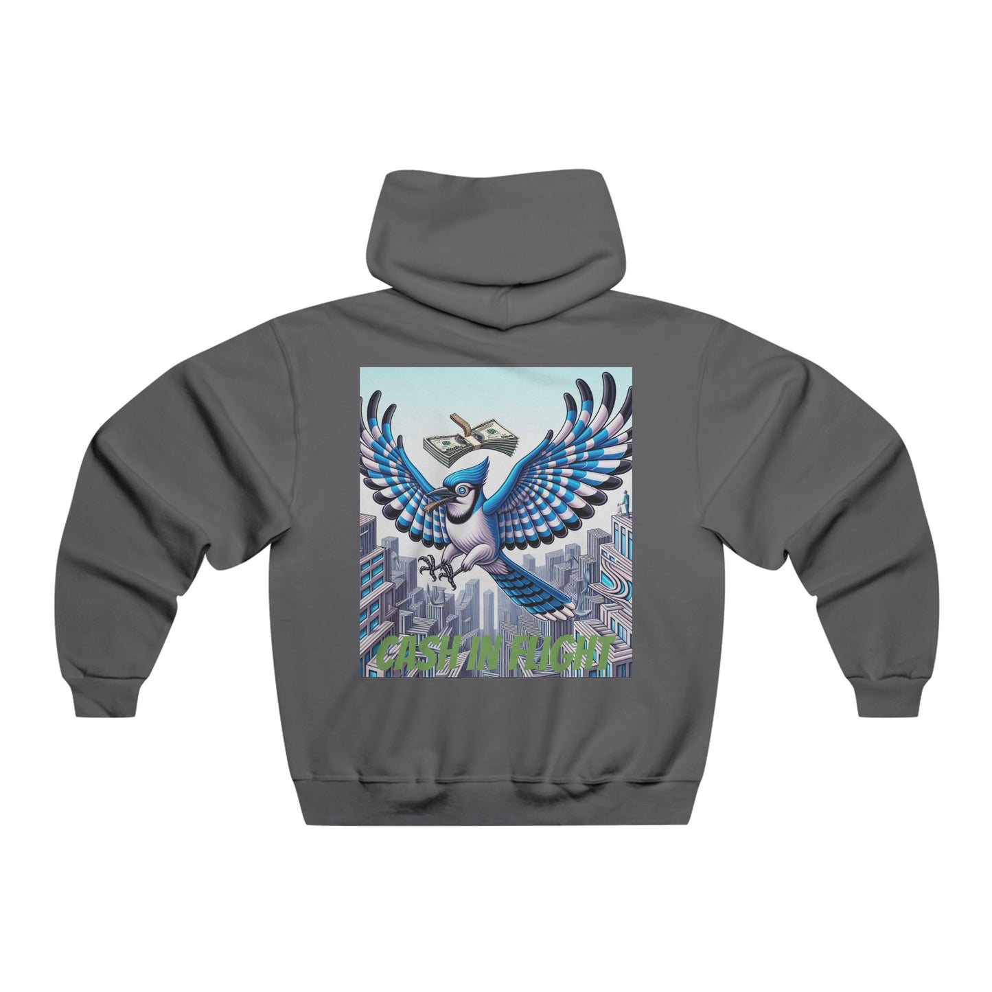Feathered Funds ~ Cash In Flight Hooded Sweatshirt