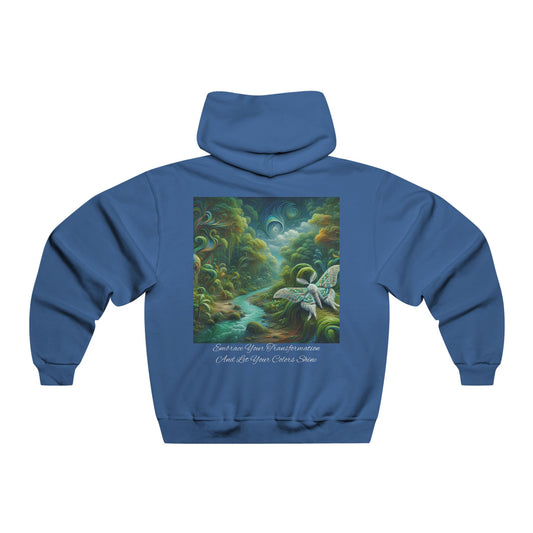 Embrace your transformation and let your colors shine! Hooded Sweatshirt