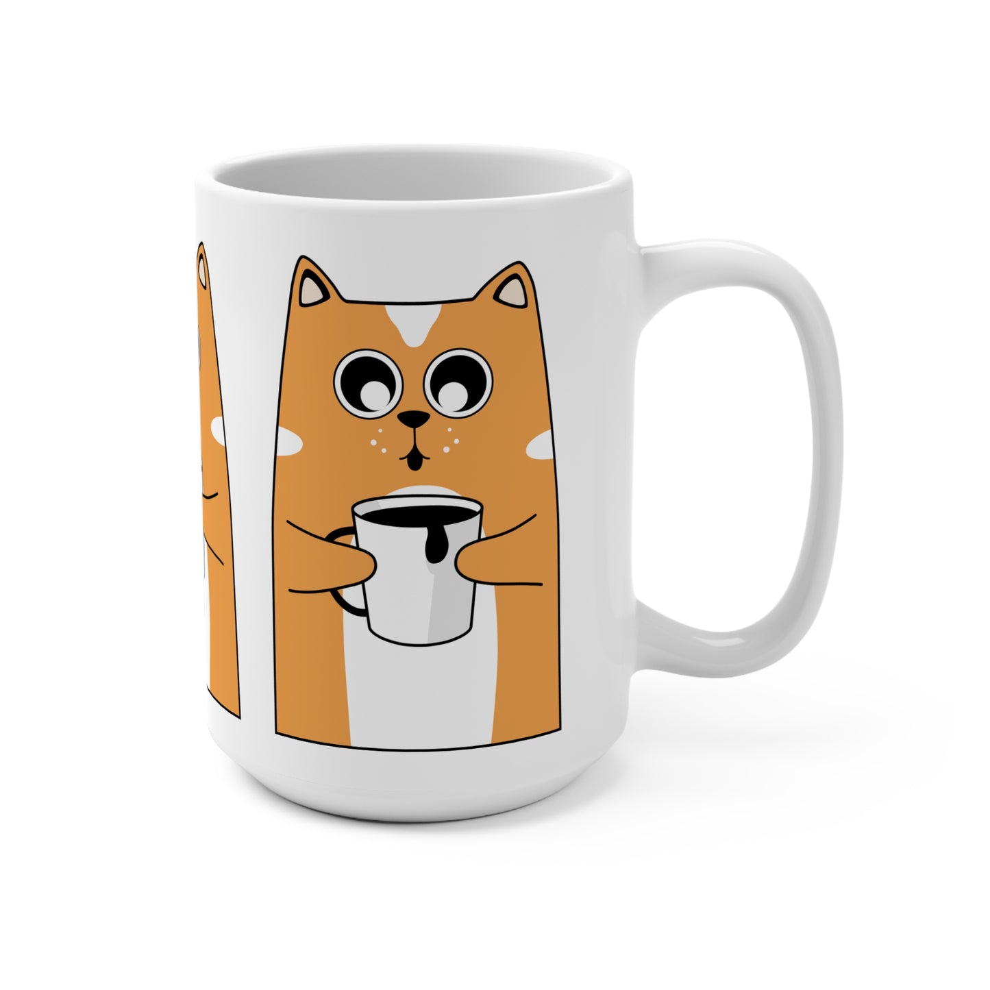 Meow Coffee Mug 15oz