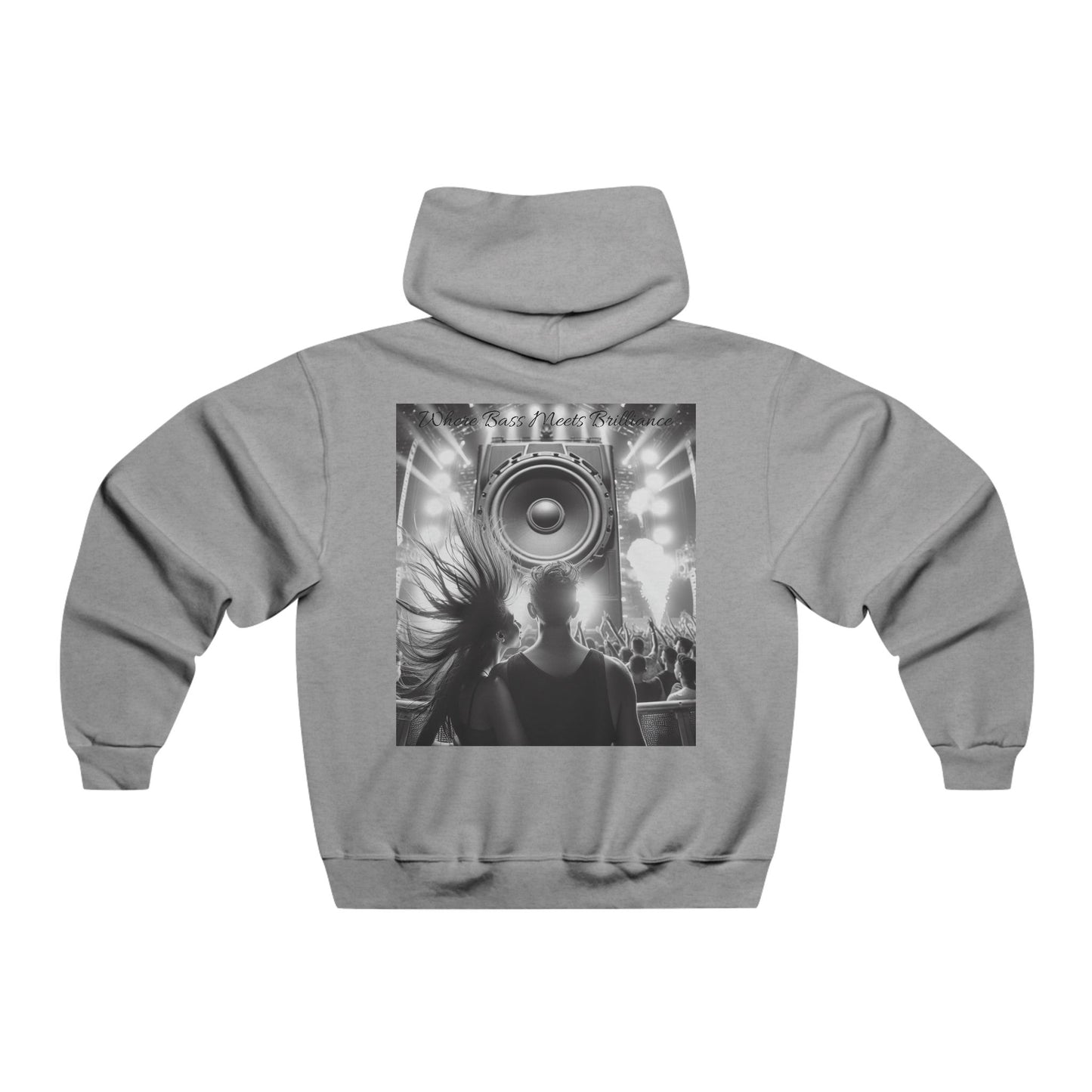 Where Bass Meets Brilliance Hooded Sweatshirt