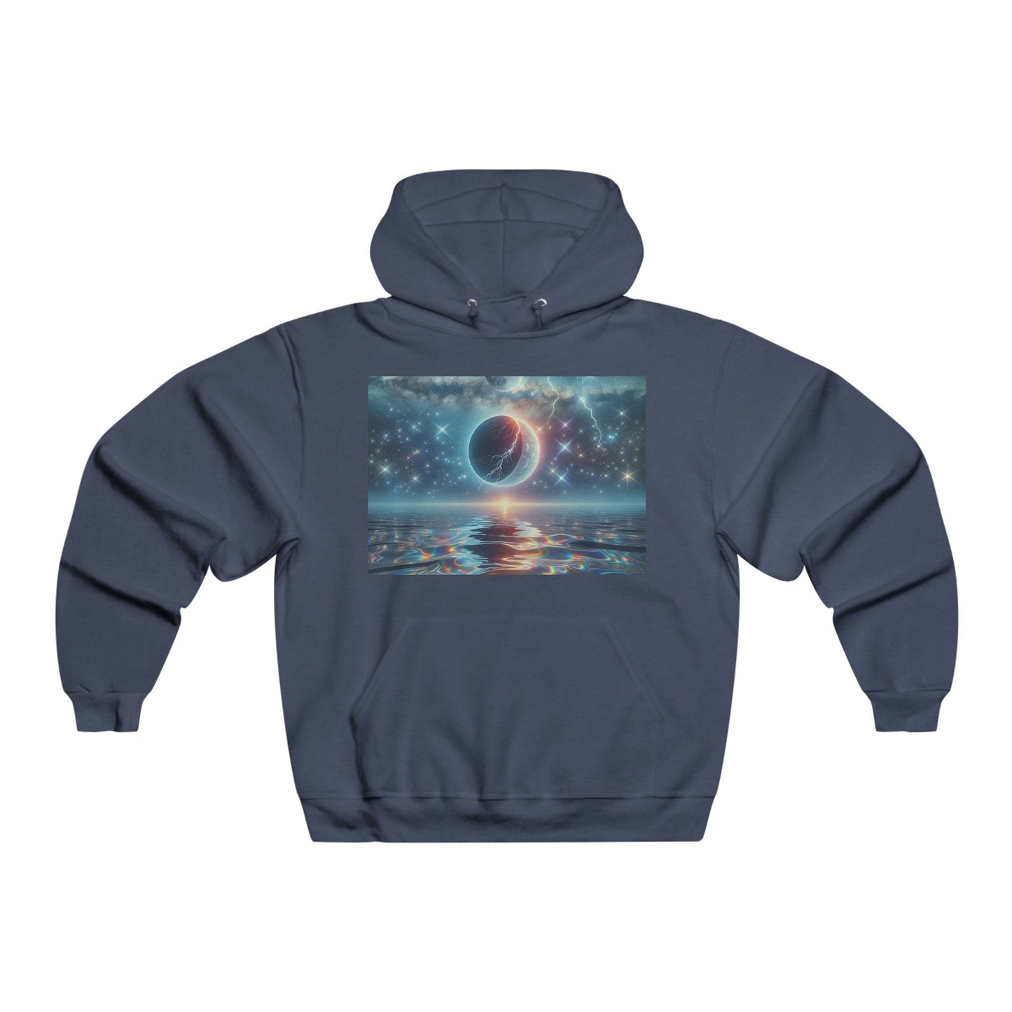Prismatic Night  Hooded Sweatshirt