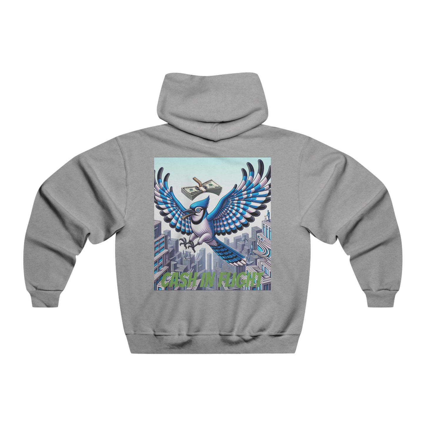 Feathered Funds ~ Cash In Flight Hooded Sweatshirt