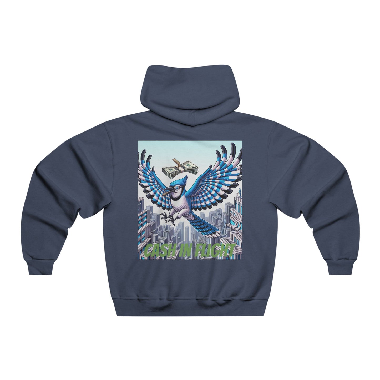 Feathered Funds ~ Cash In Flight Hooded Sweatshirt