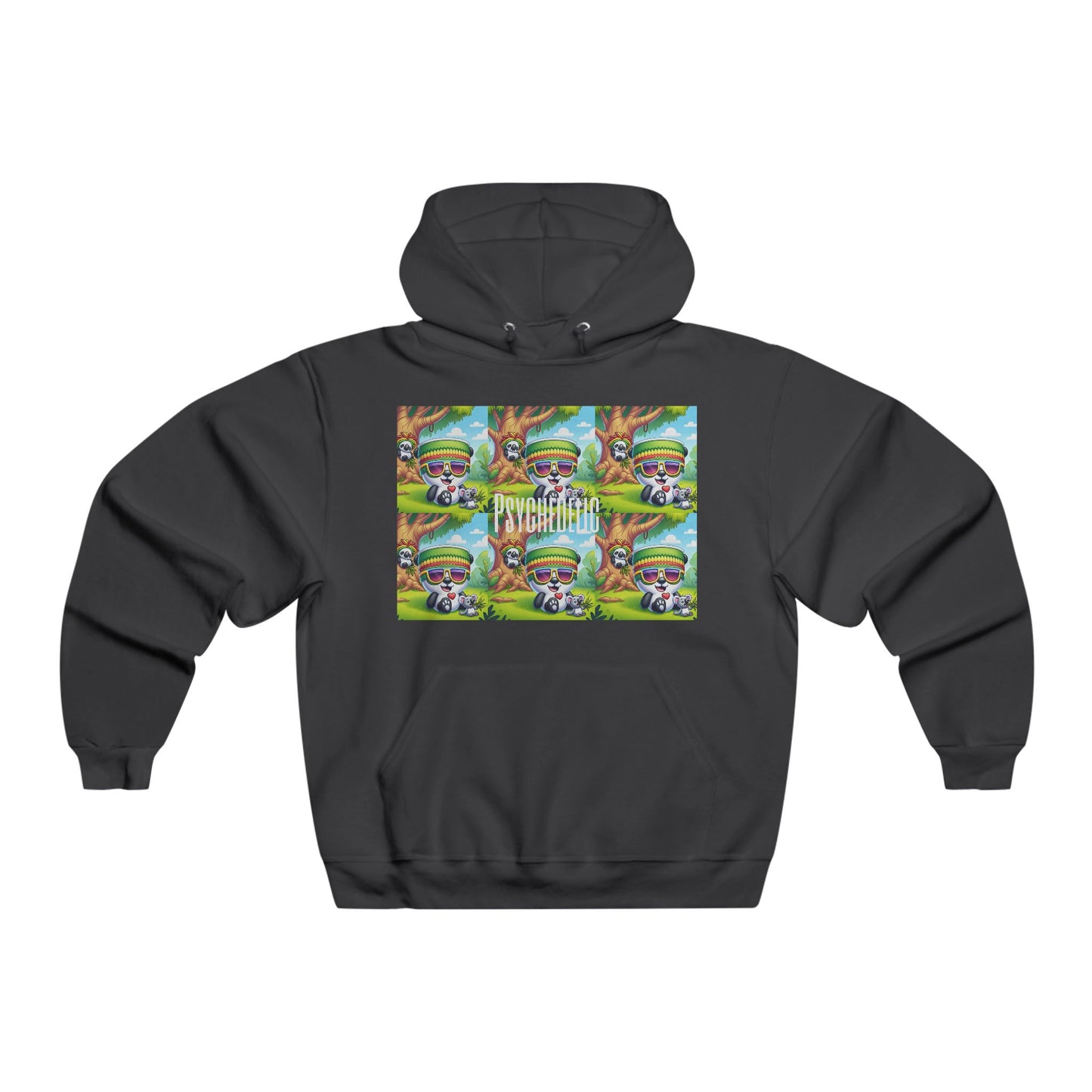 Psychedelic Hooded Sweatshirt