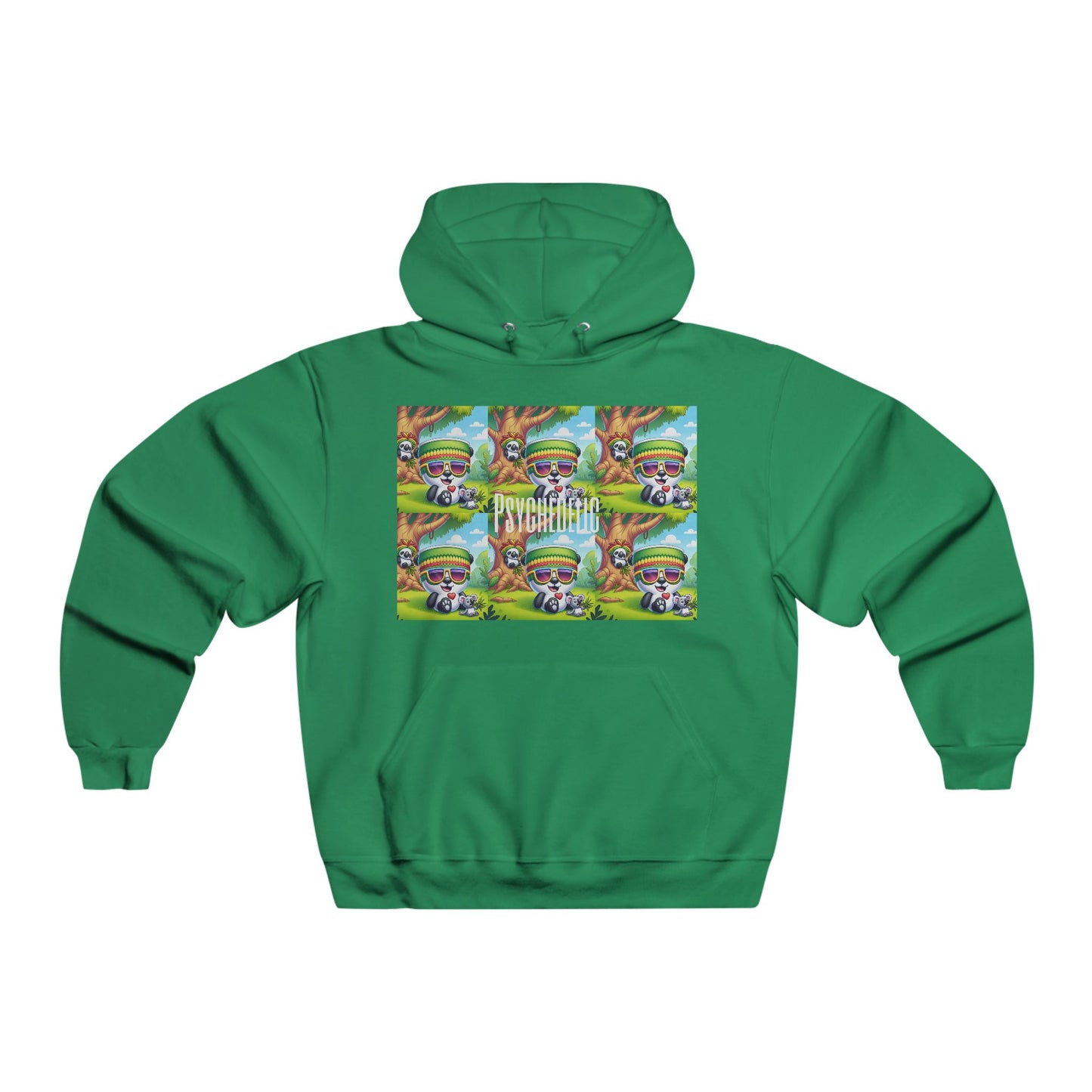 Psychedelic Hooded Sweatshirt