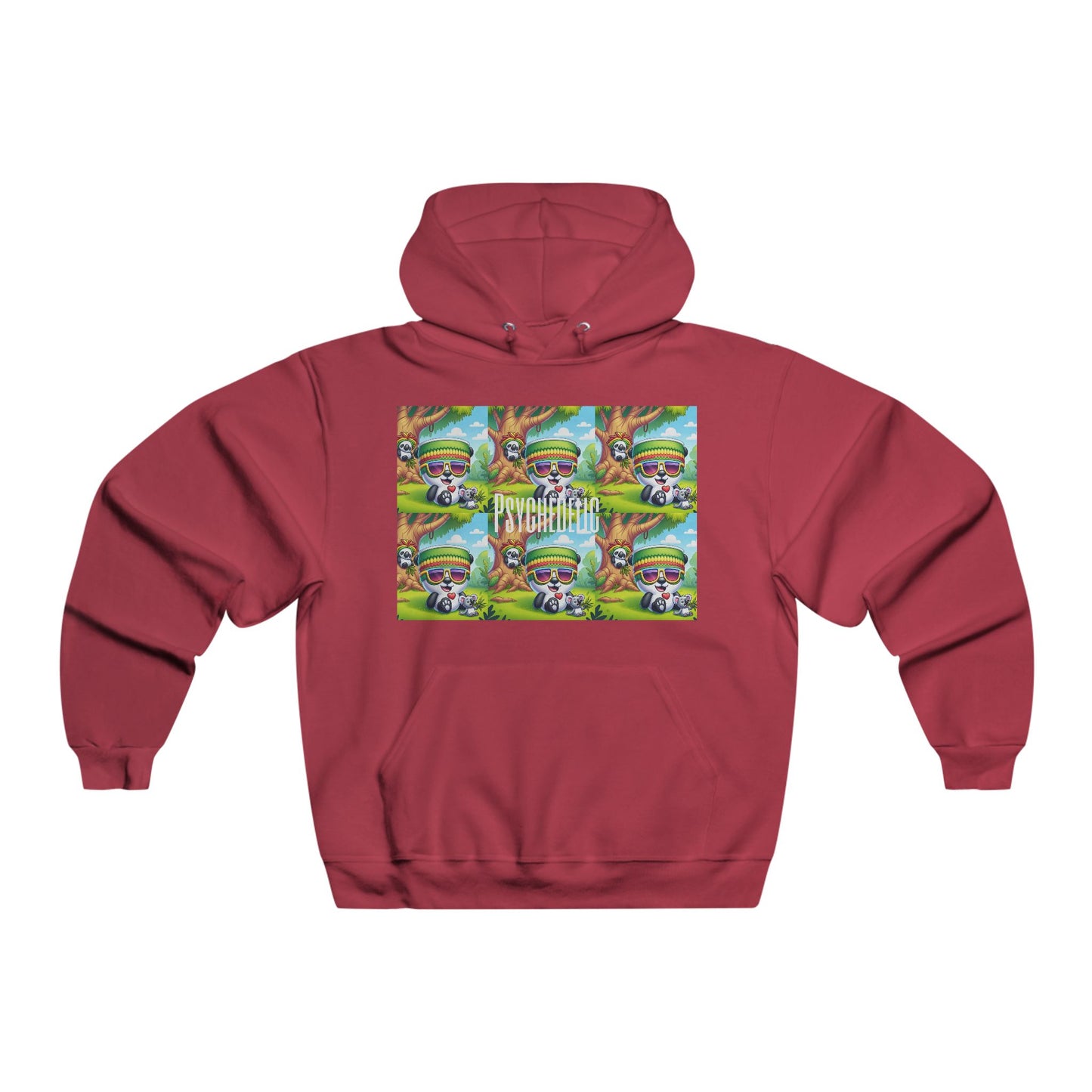 Psychedelic Hooded Sweatshirt