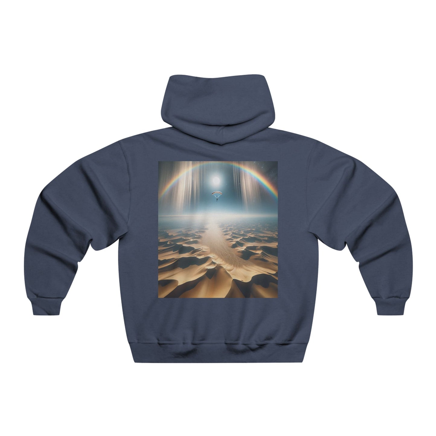 "The future is a canvas; paint it with the colors of your dreams." Hooded Sweatshirt