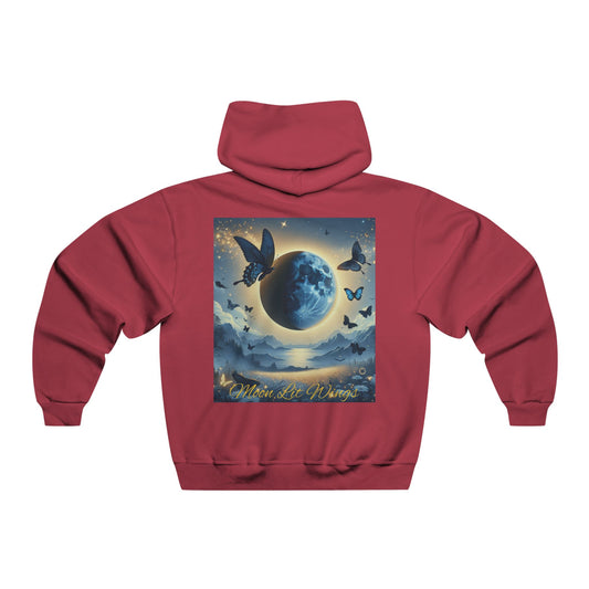Moonlit Wings ~ Where Poetry Meets The Night ! Hooded Sweatshirt