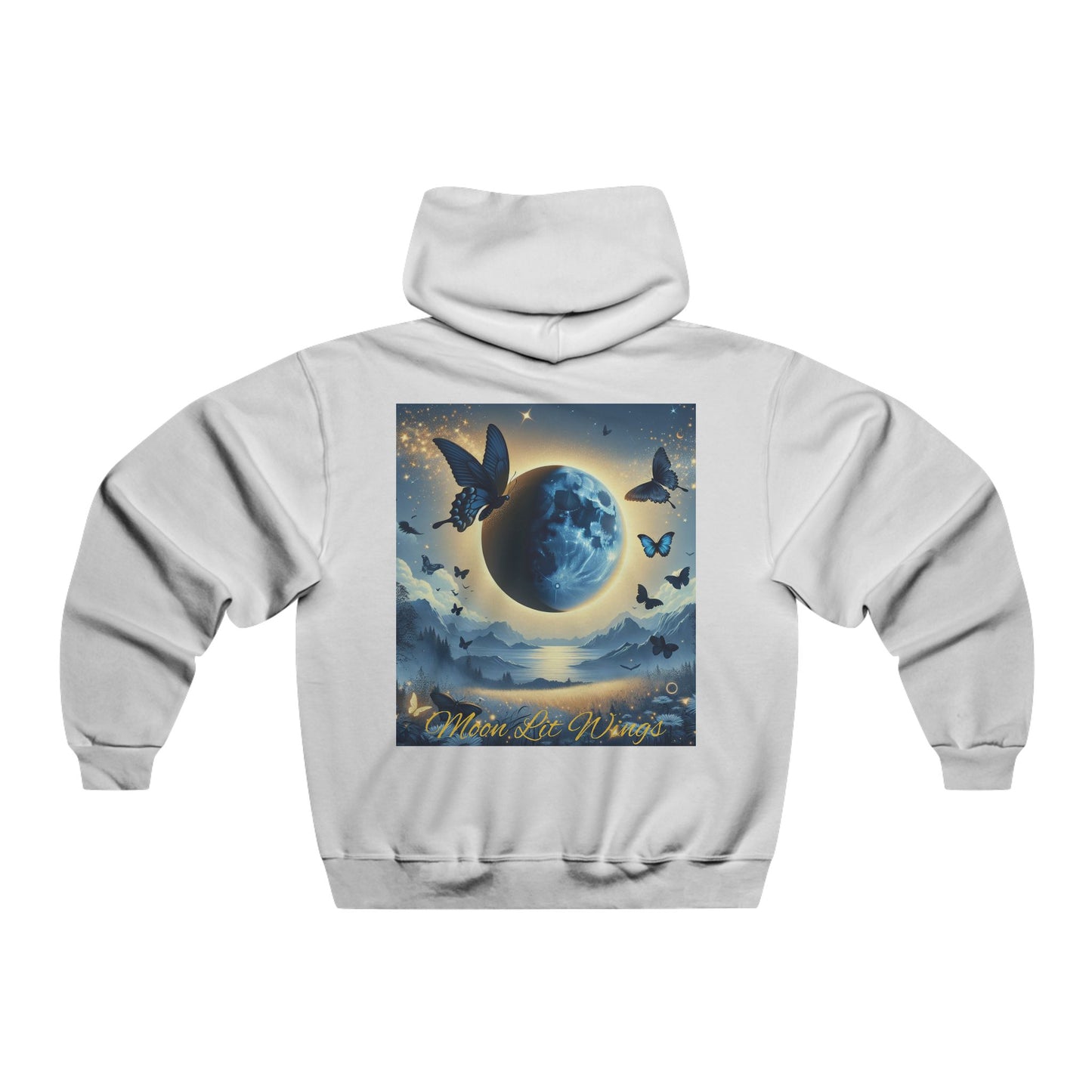 Moonlit Wings ~ Where Poetry Meets The Night ! Hooded Sweatshirt